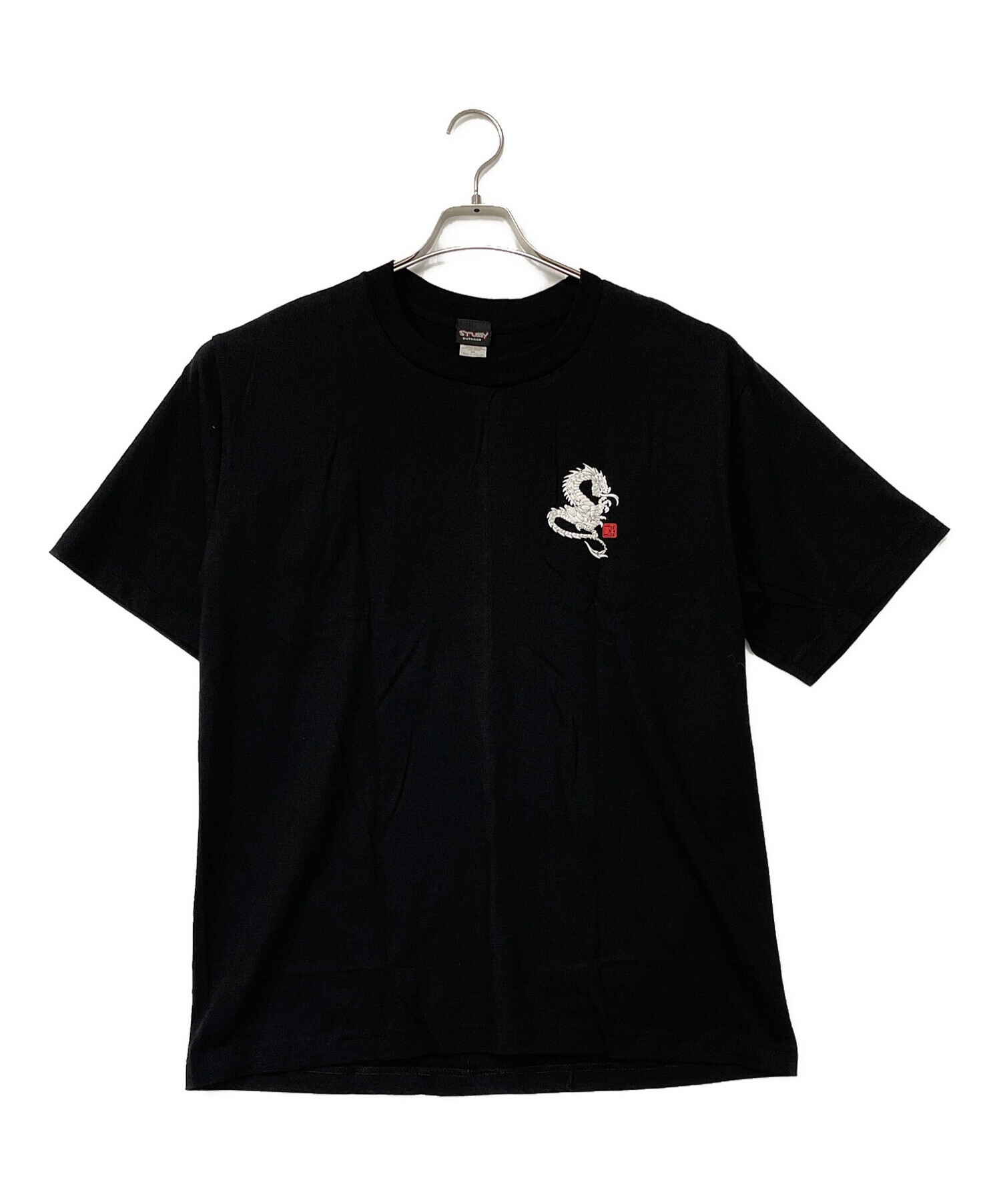 中古・古着通販】stussy (ステューシー) Tシャツ ブラック サイズ:XL 