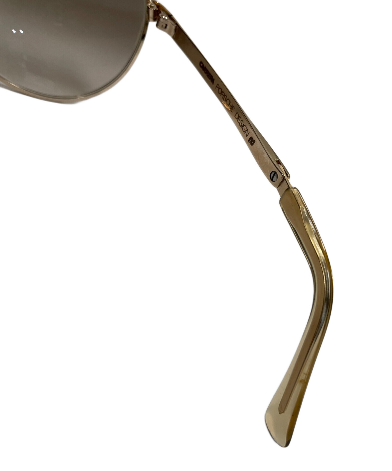 Porsche Design CARRERA サングラス ゴールド 上173 Carrera by PORSCHE DESIGN 5669 57 Gold Silver Vintage Aviator