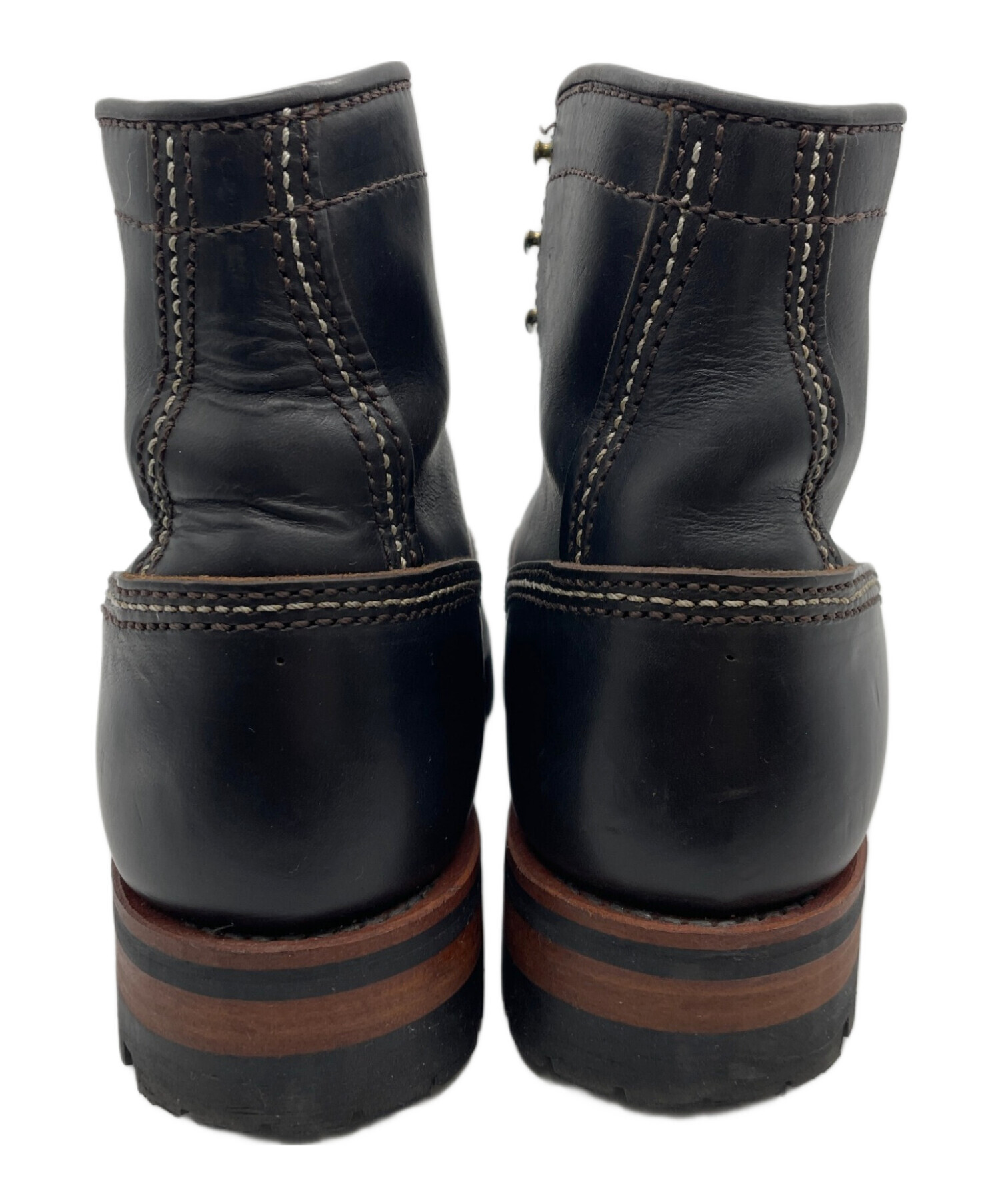 中古・古着通販】LONE WOLF BOOTS (ロンウルフブーツ) ロガーブーツ