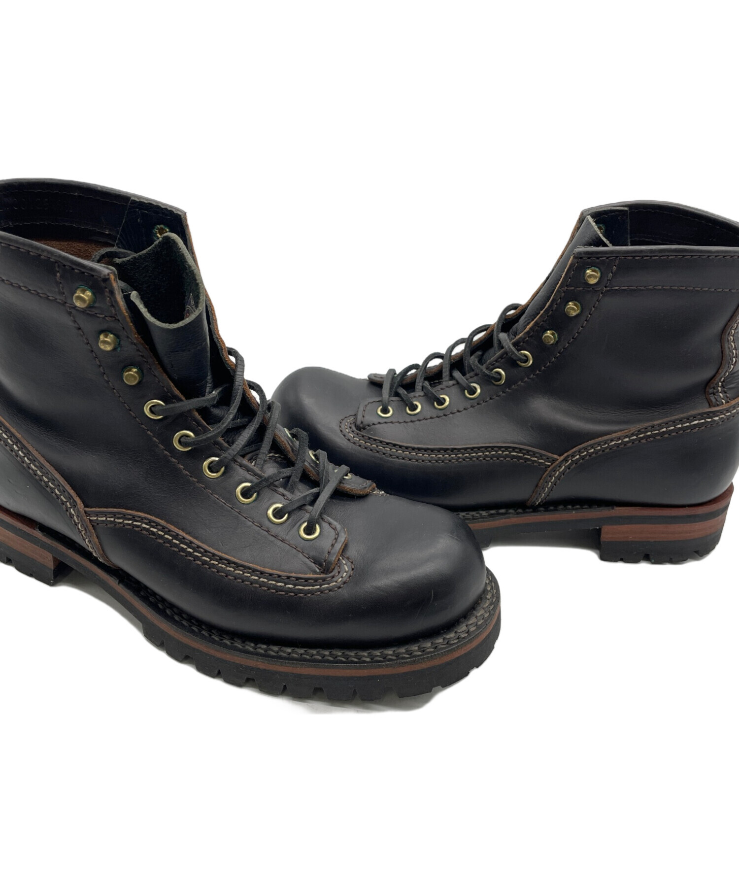 LONE WOLF ロンウルフ ロガーブーツ US9.5(27.5cm相当) 中古・古着通販】LONE WOLF BOOTS (ロンウルフブーツ) ロガーブーツ