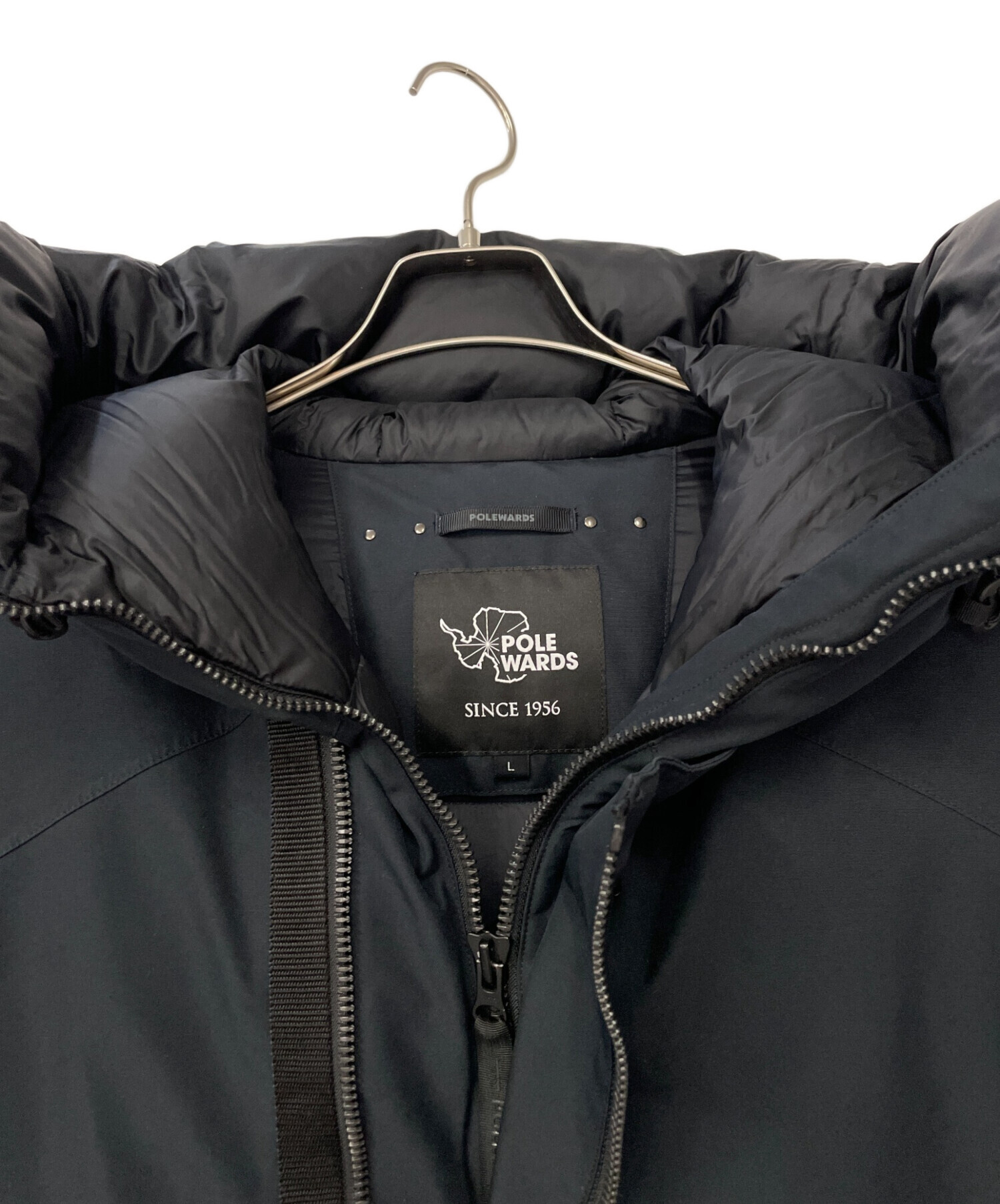 中古・古着通販】POLEWARDS (ポールワーズ) ダウンジャケット ブラック