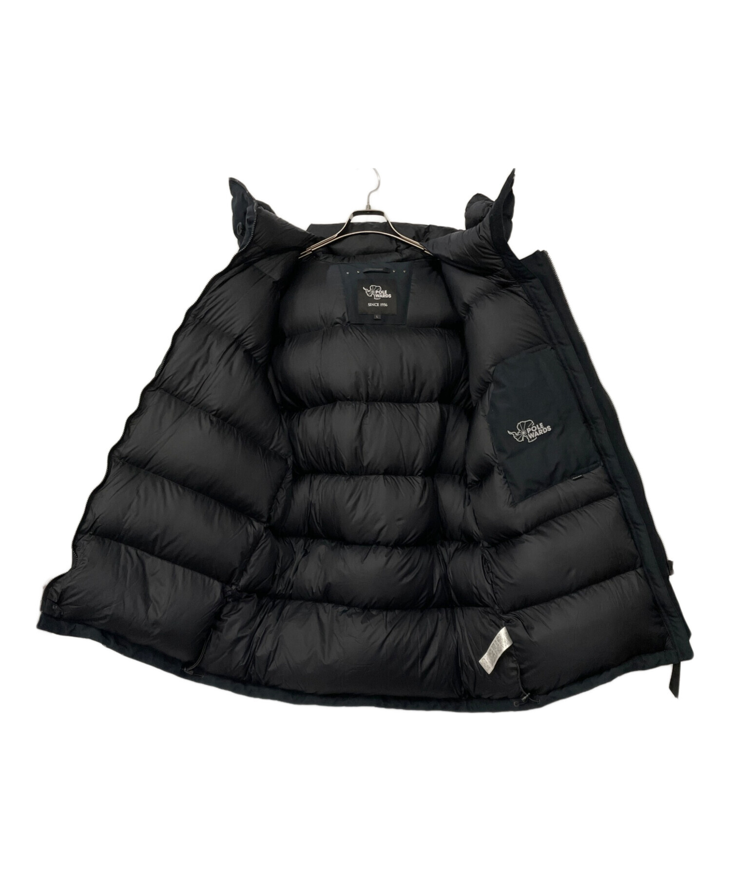 中古・古着通販】POLEWARDS (ポールワーズ) ダウンジャケット ブラック