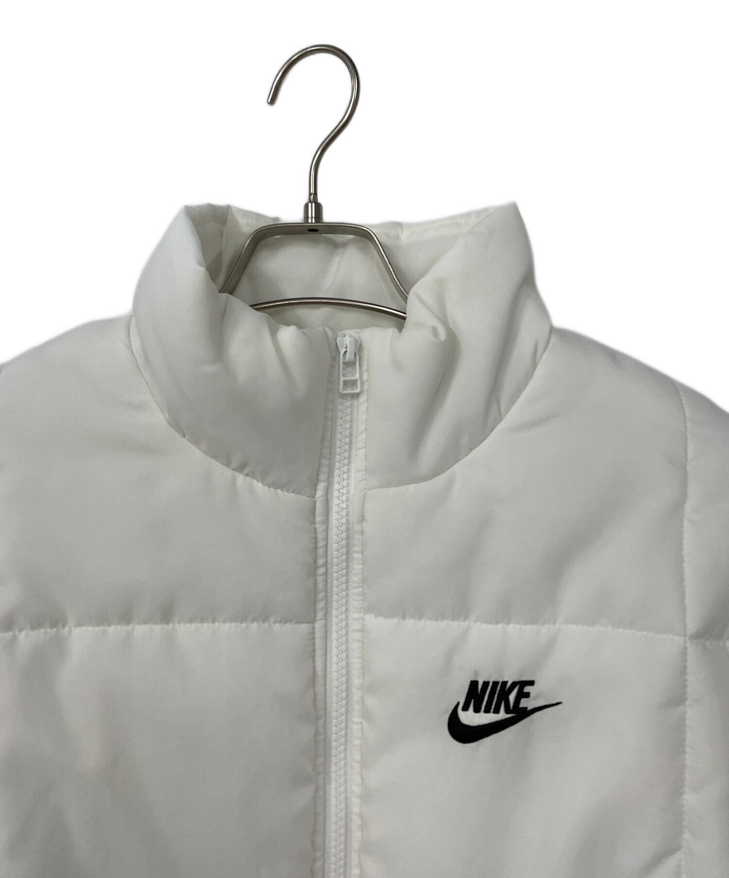 中古・古着通販】NIKE (ナイキ) 中綿ダウンベスト ホワイト サイズ:M