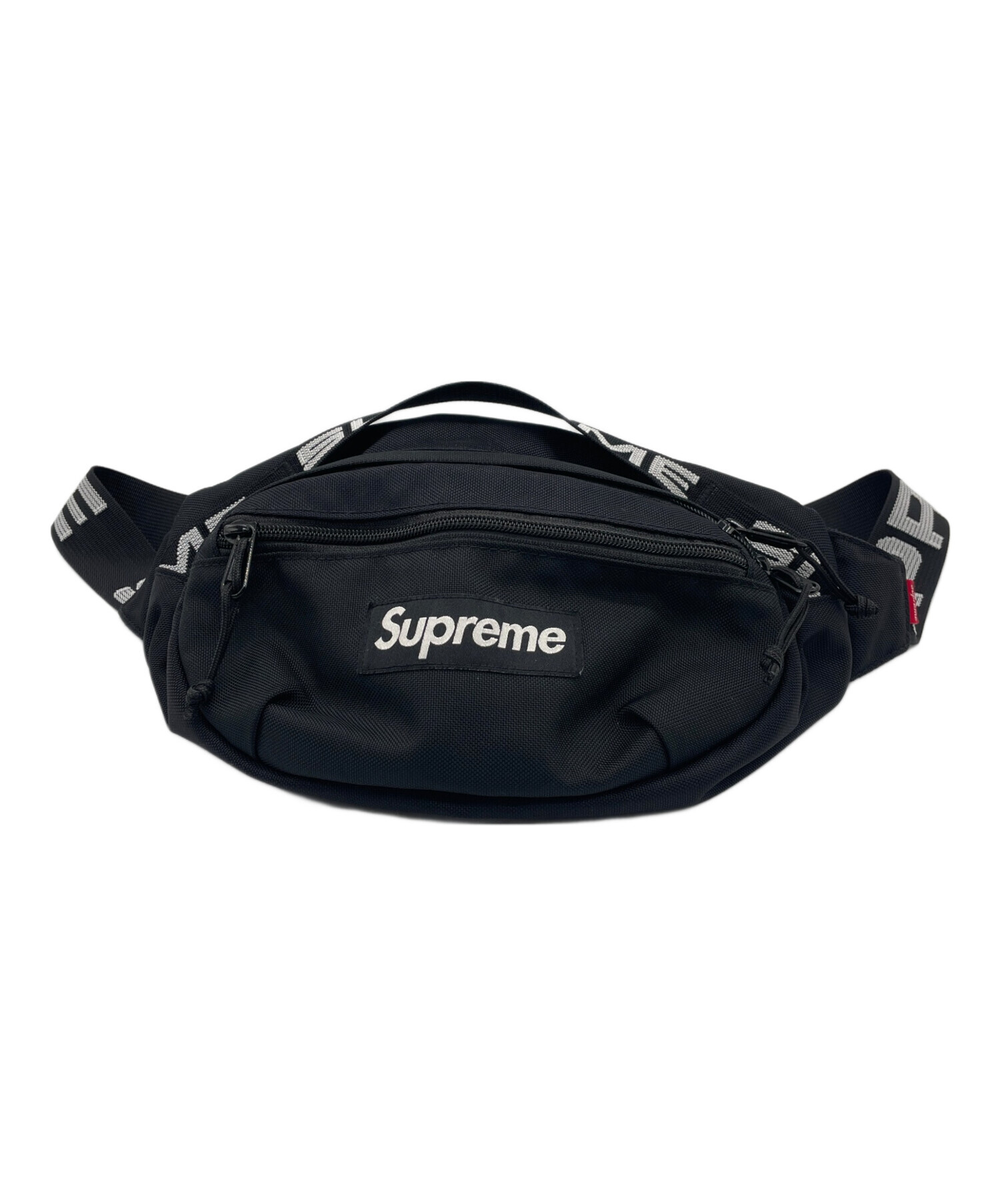 中古・古着通販】SUPREME (シュプリーム) ウエストバッグ ブラック