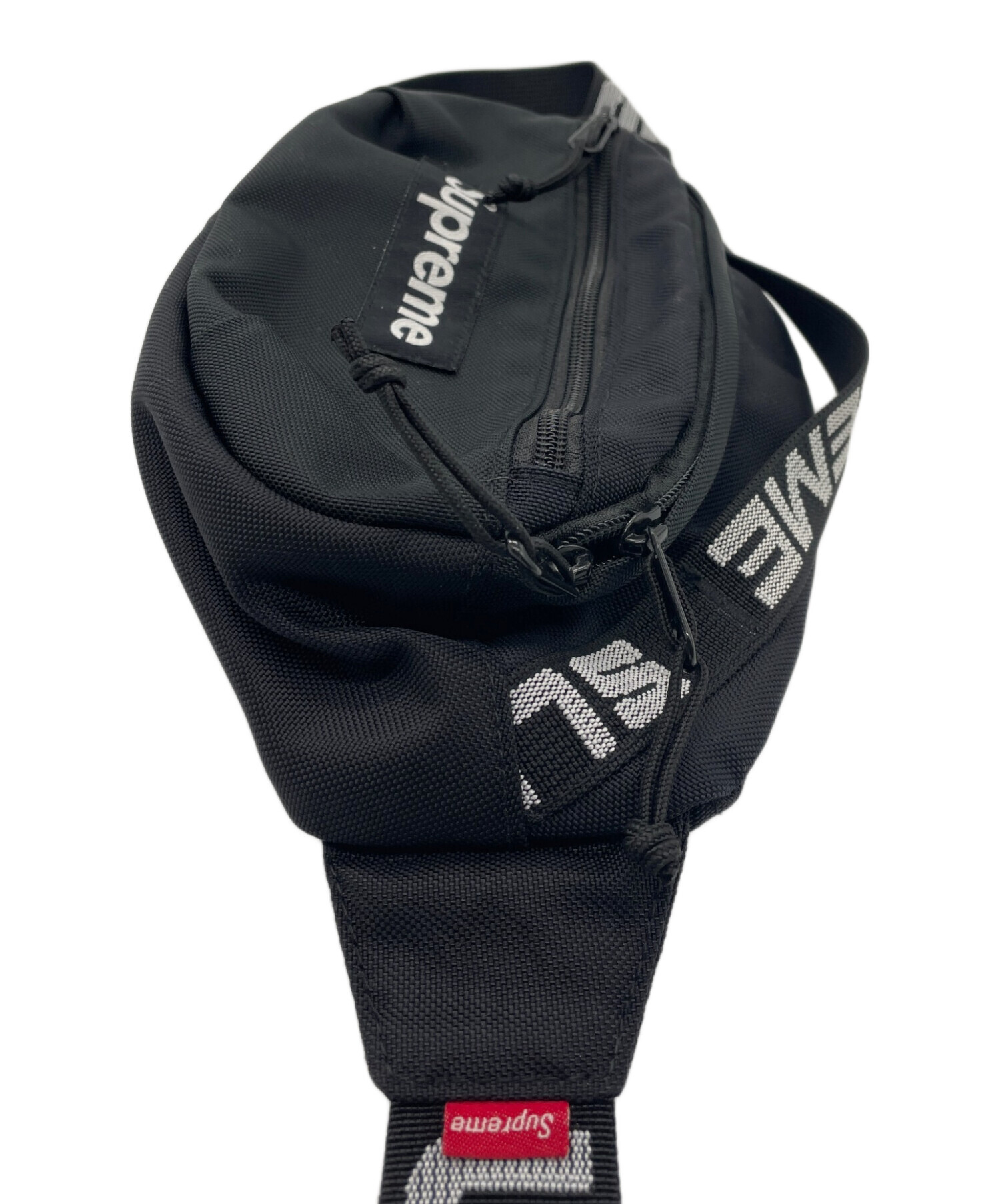 中古・古着通販】SUPREME (シュプリーム) ウエストバッグ ブラック