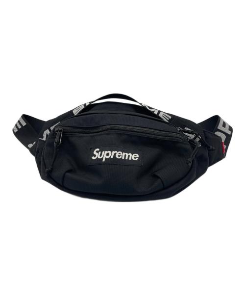 中古・古着通販】SUPREME (シュプリーム) ウエストバッグ ブラック