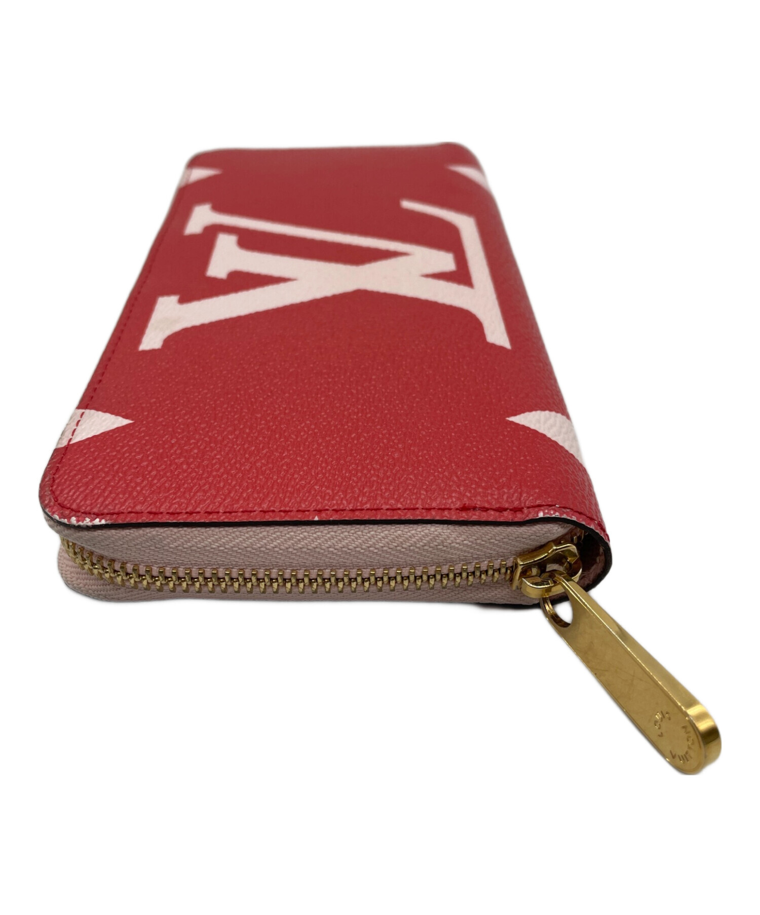 中古・古着通販】LOUIS VUITTON (ルイ ヴィトン) 長財布 ピンク×レッド 