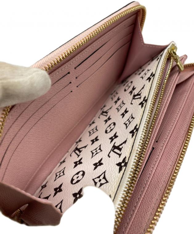 中古・古着通販】LOUIS VUITTON (ルイ ヴィトン) 長財布 ピンク×レッド