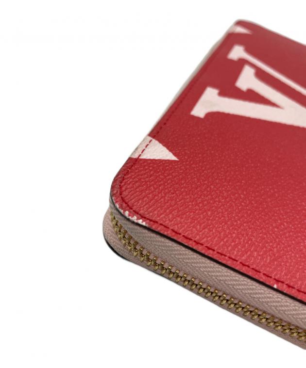 中古・古着通販】LOUIS VUITTON (ルイ ヴィトン) 長財布 ピンク×レッド