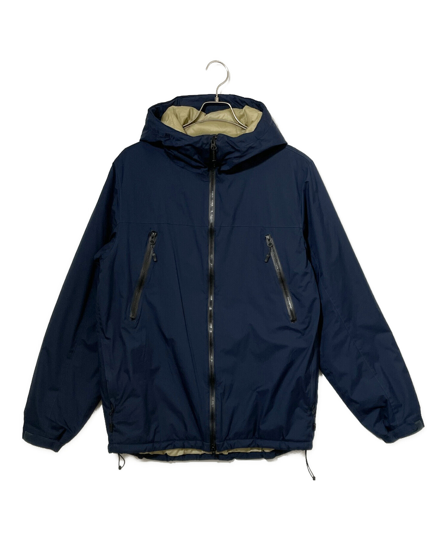 中古・古着通販】Manastash (マナスタッシュ) 中綿ジャケット ネイビー