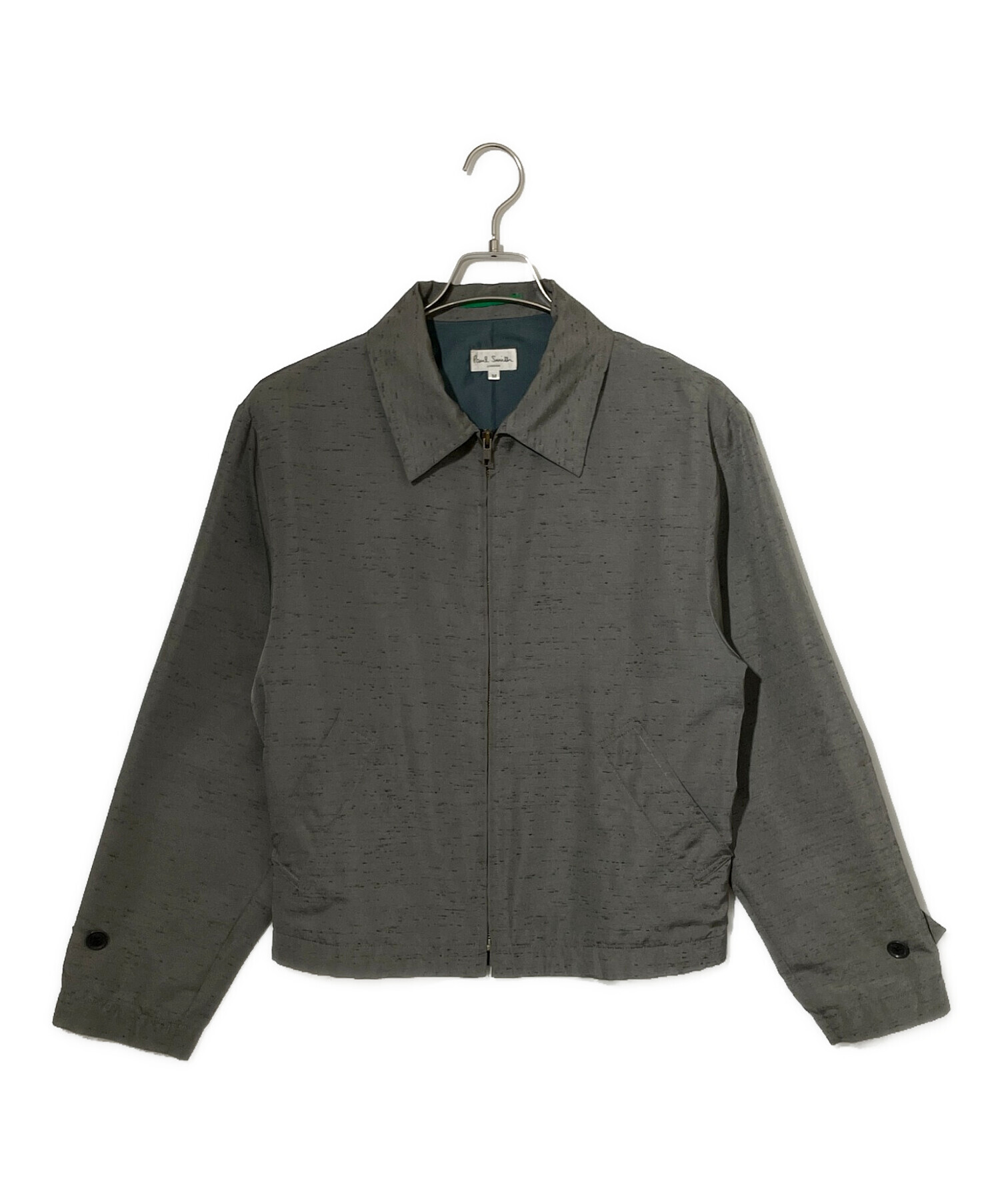 【美品】Paul Smith スイングトップ　ジャケット　グレー　L 中古・古着通販】PAUL SMITH (ポールスミス) ブルゾン グレー サイズ:M
