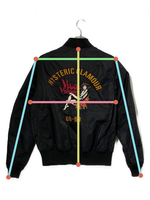 中古・古着通販】Hysteric Glamour (ヒステリックグラマー) MA-1