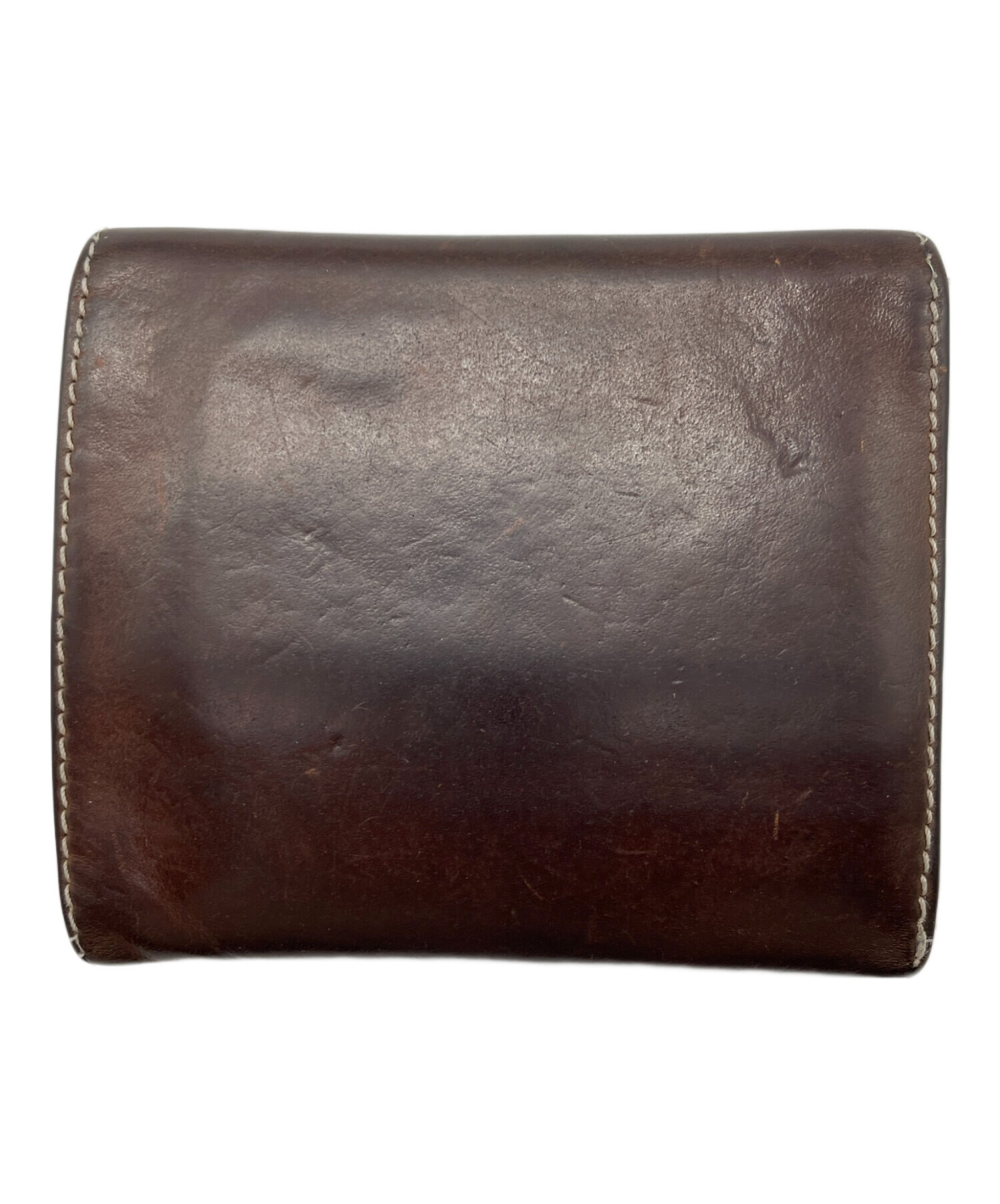 中古・古着通販】RRL (ダブルアールエル) 2つ折り財布 ダークブラウン