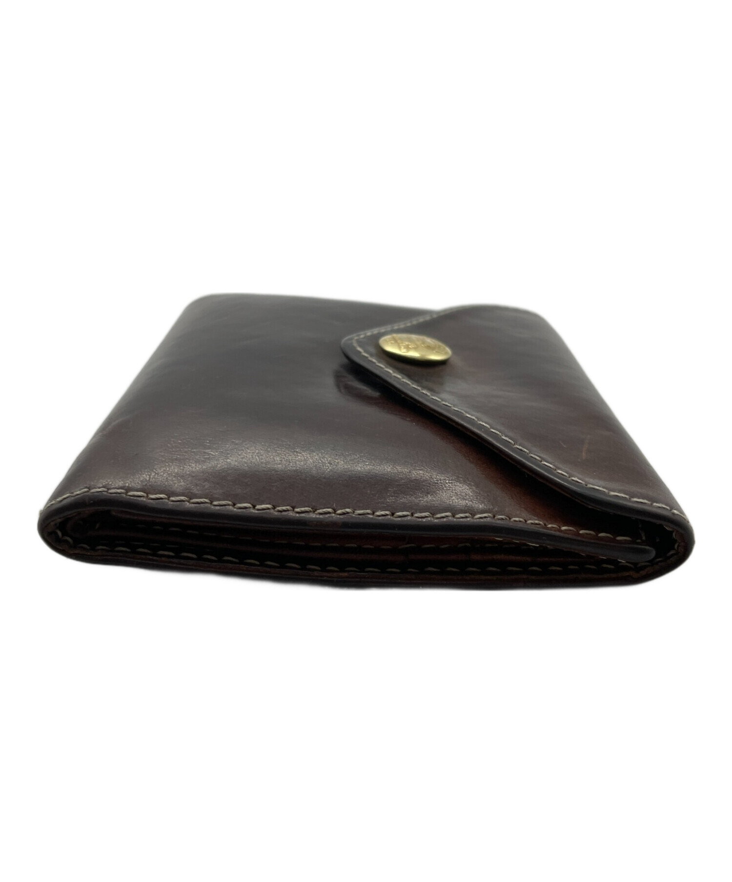 中古・古着通販】RRL (ダブルアールエル) 2つ折り財布 ダークブラウン