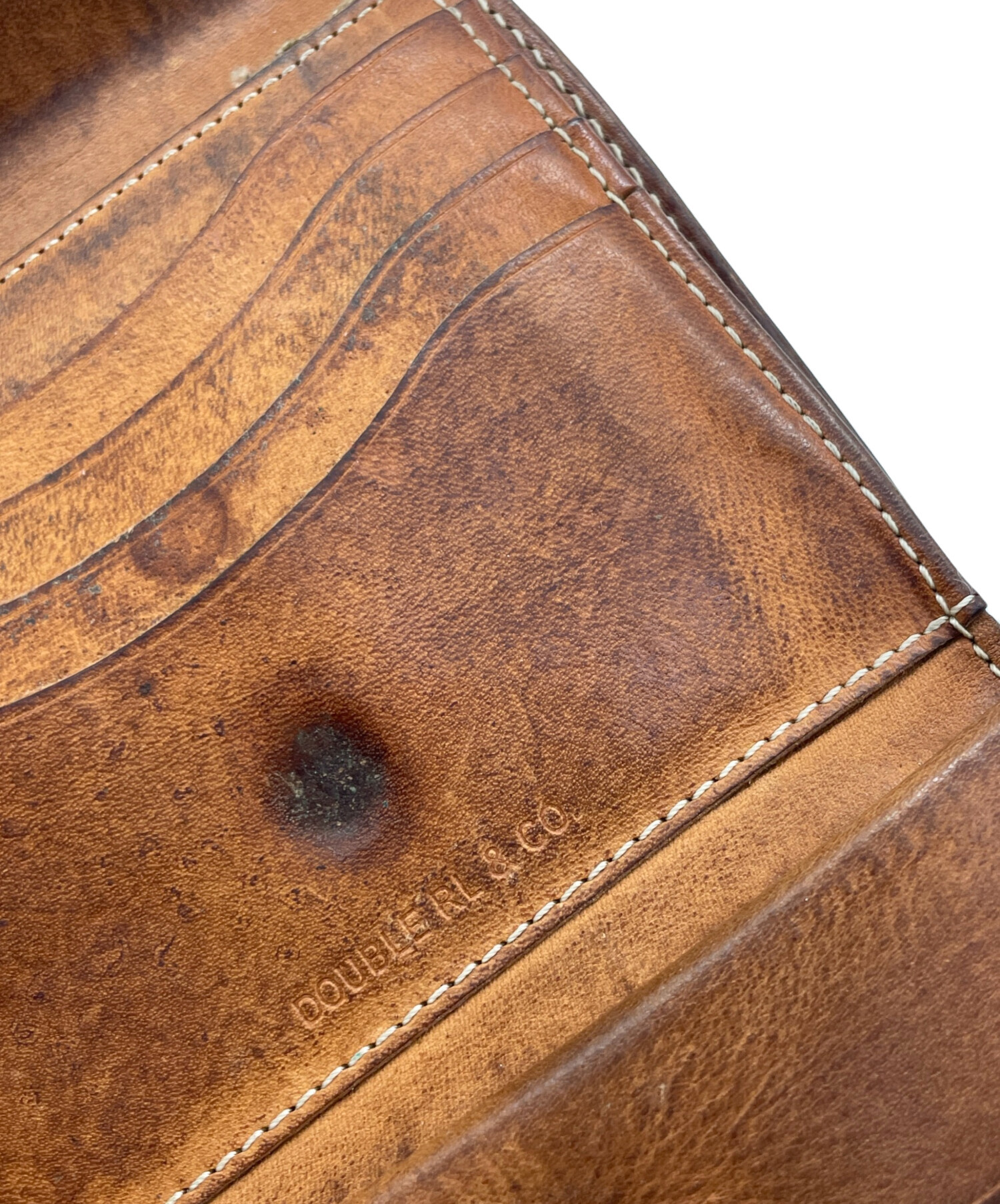 中古・古着通販】RRL (ダブルアールエル) 2つ折り財布 ダークブラウン