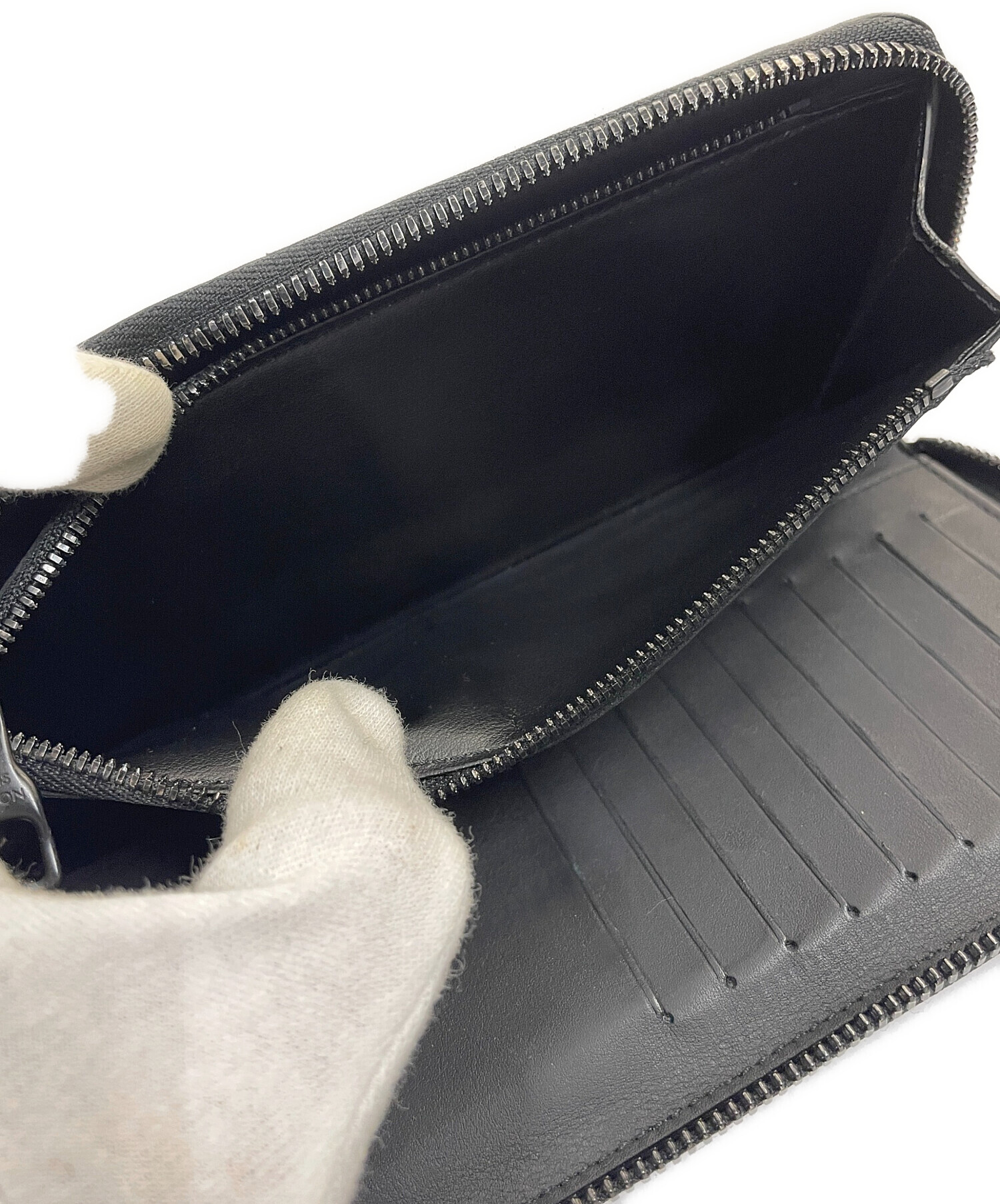 中古・古着通販】LOUIS VUITTON (ルイ ヴィトン) 長財布 ブラック