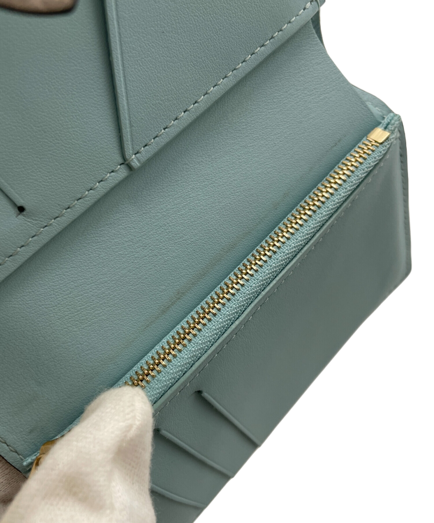 中古・古着通販】LOUIS VUITTON (ルイ ヴィトン) 2つ折り財布 ベージュ