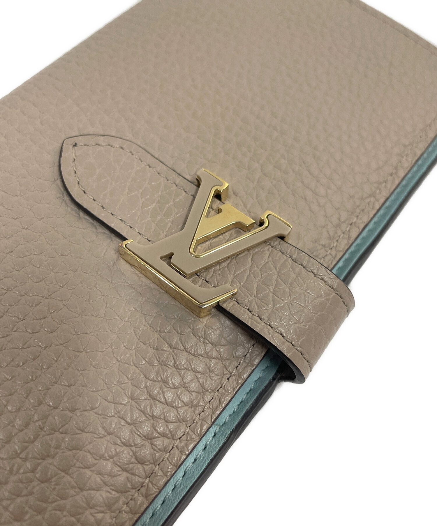 中古・古着通販】LOUIS VUITTON (ルイ ヴィトン) 長財布 ベージュ