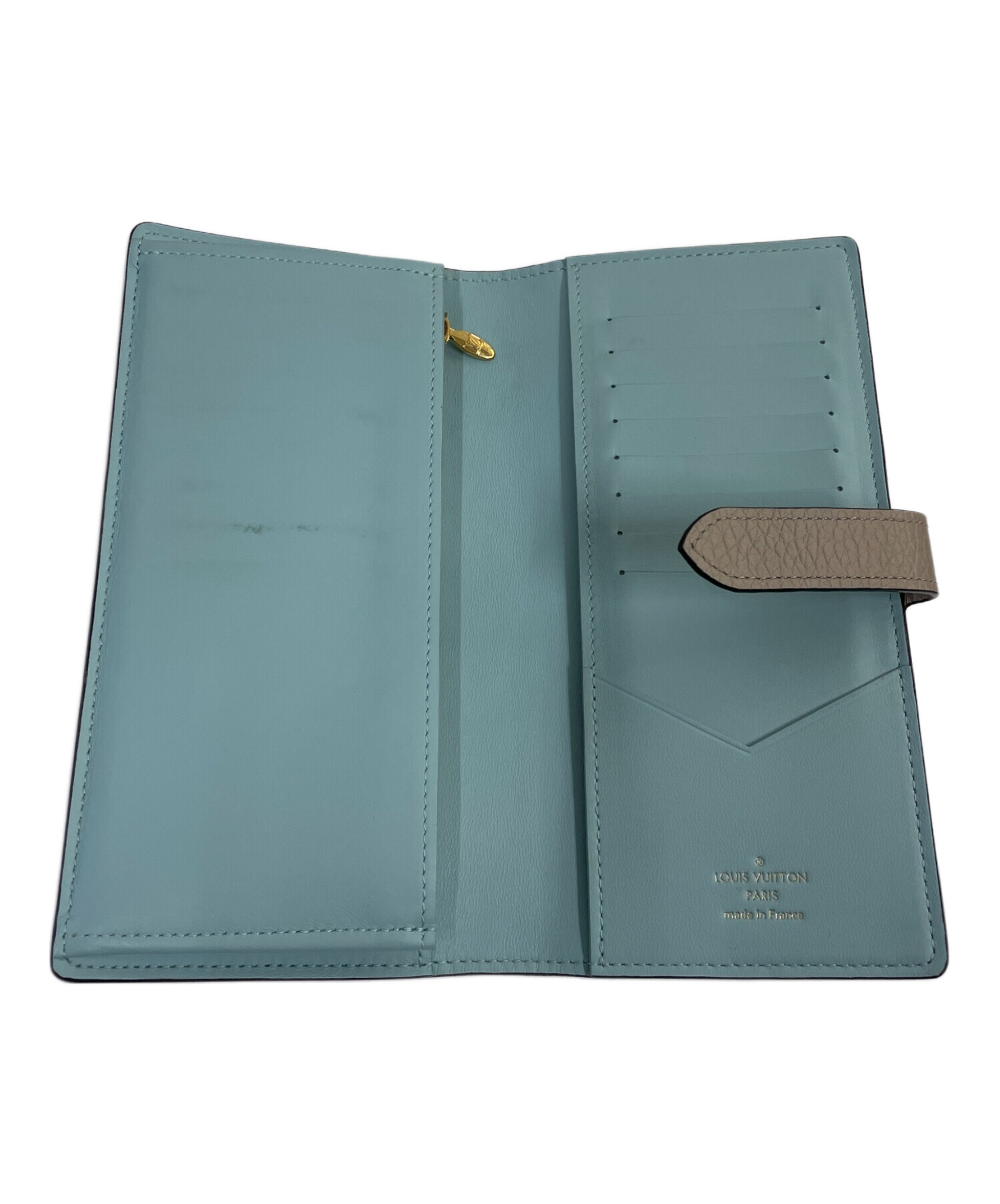 中古・古着通販】LOUIS VUITTON (ルイ ヴィトン) 長財布 ベージュ