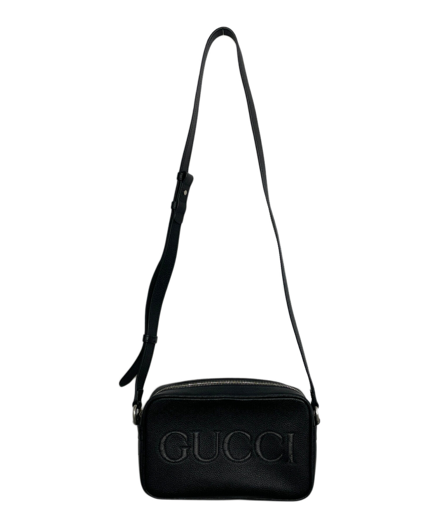 中古・古着通販】GUCCI (グッチ) ショルダーバッグ ブラック｜ブランド