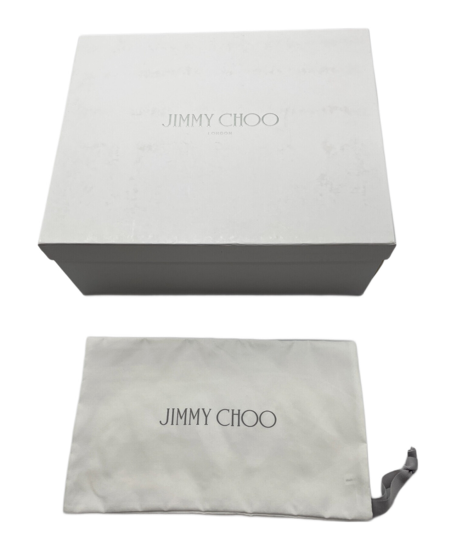 中古・古着通販】JIMMY CHOO (ジミーチュウ) スニーカー ブラック 