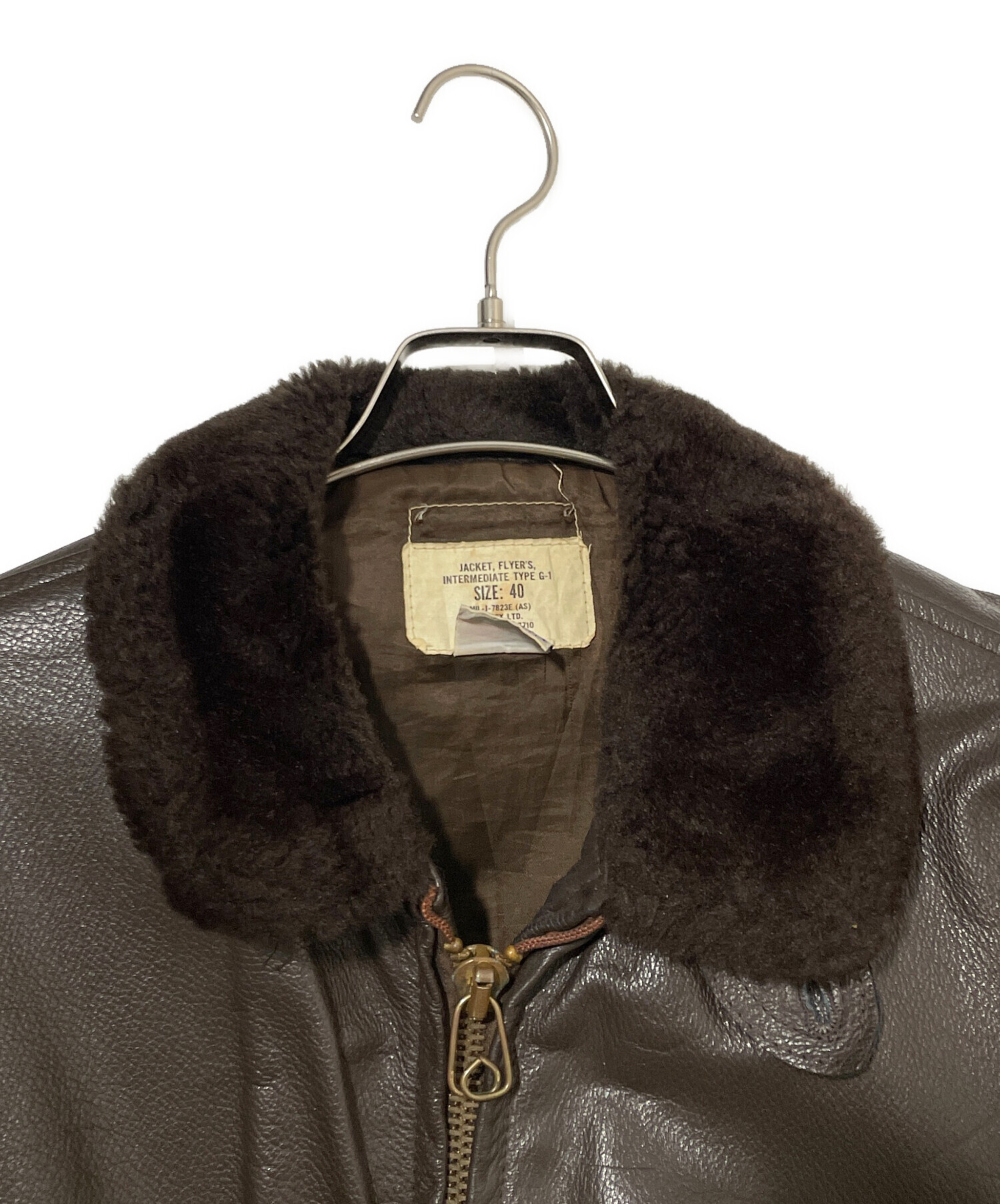 【avirex】 レザージャケット　40 中古・古着通販】AVIREX (アヴィレックス) レザージャケット G-1