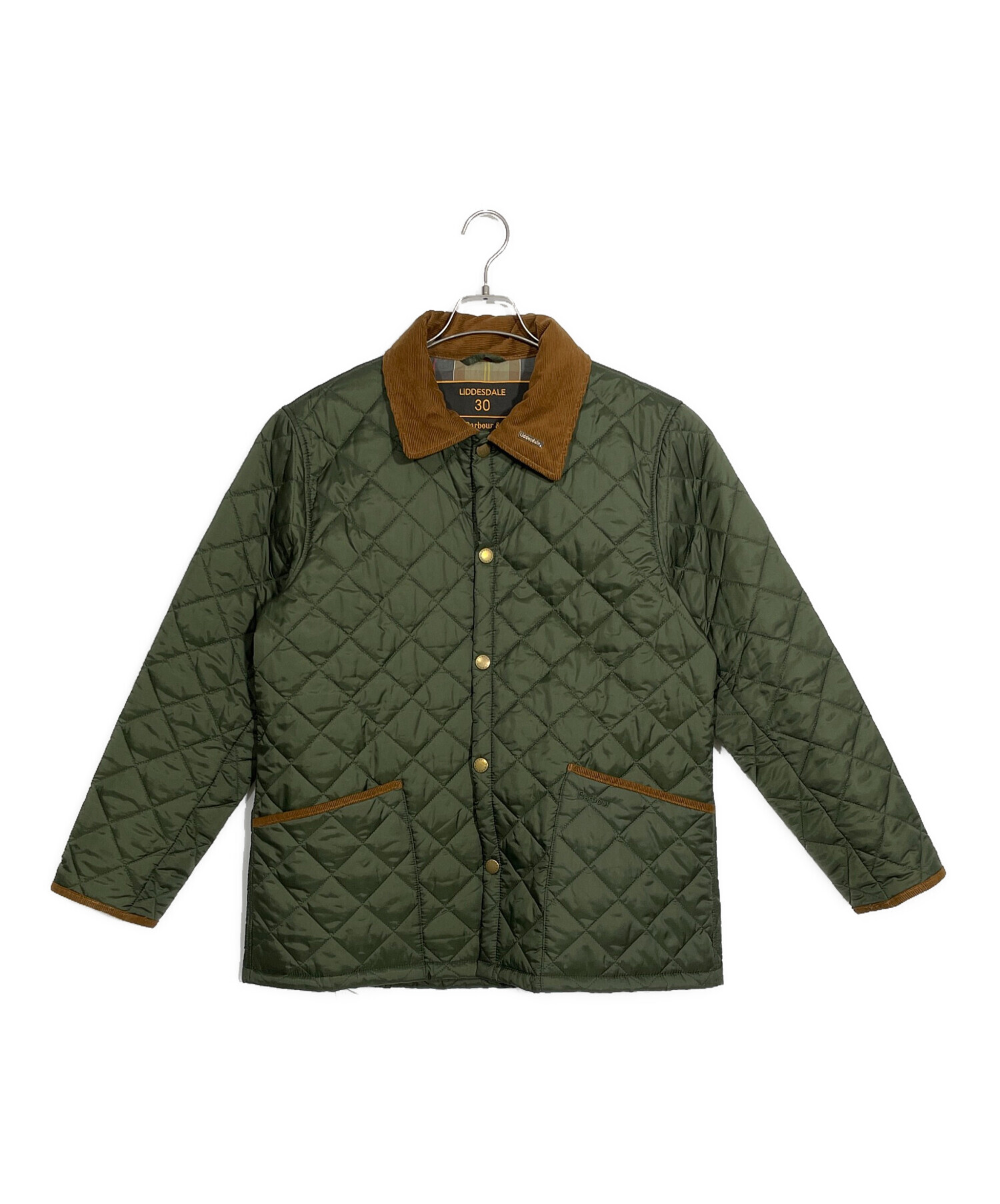 中古・古着通販】Barbour (バブアー) キルティングジャケット グリーン 