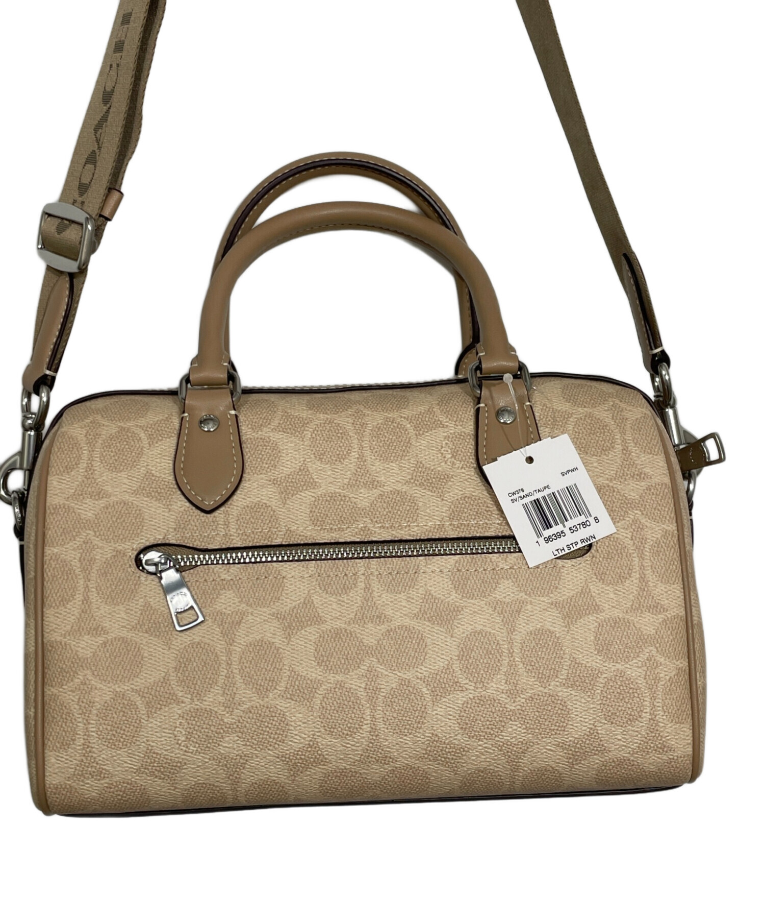 中古・古着通販】COACH (コーチ) ボストンバッグ ベージュ｜ブランド