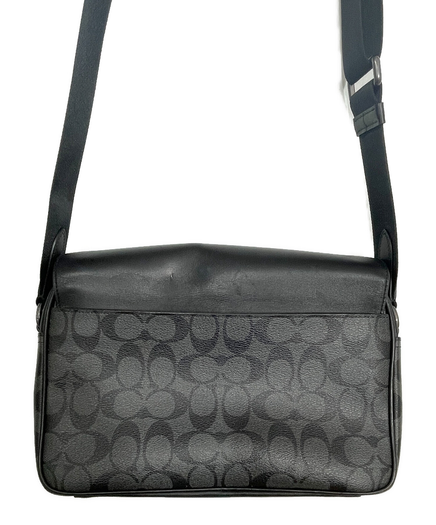 中古・古着通販】COACH (コーチ) ショルダーバッグ ブラック｜ブランド