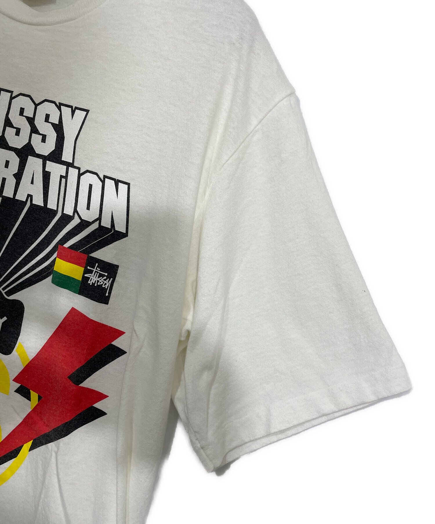 ロ*ー様 最終価格！Stussy 00s オールドステューシー T-REX アー 90's STUSSY フォトプリントTシャツ “T-REX” - used&vintage box Hi-smile