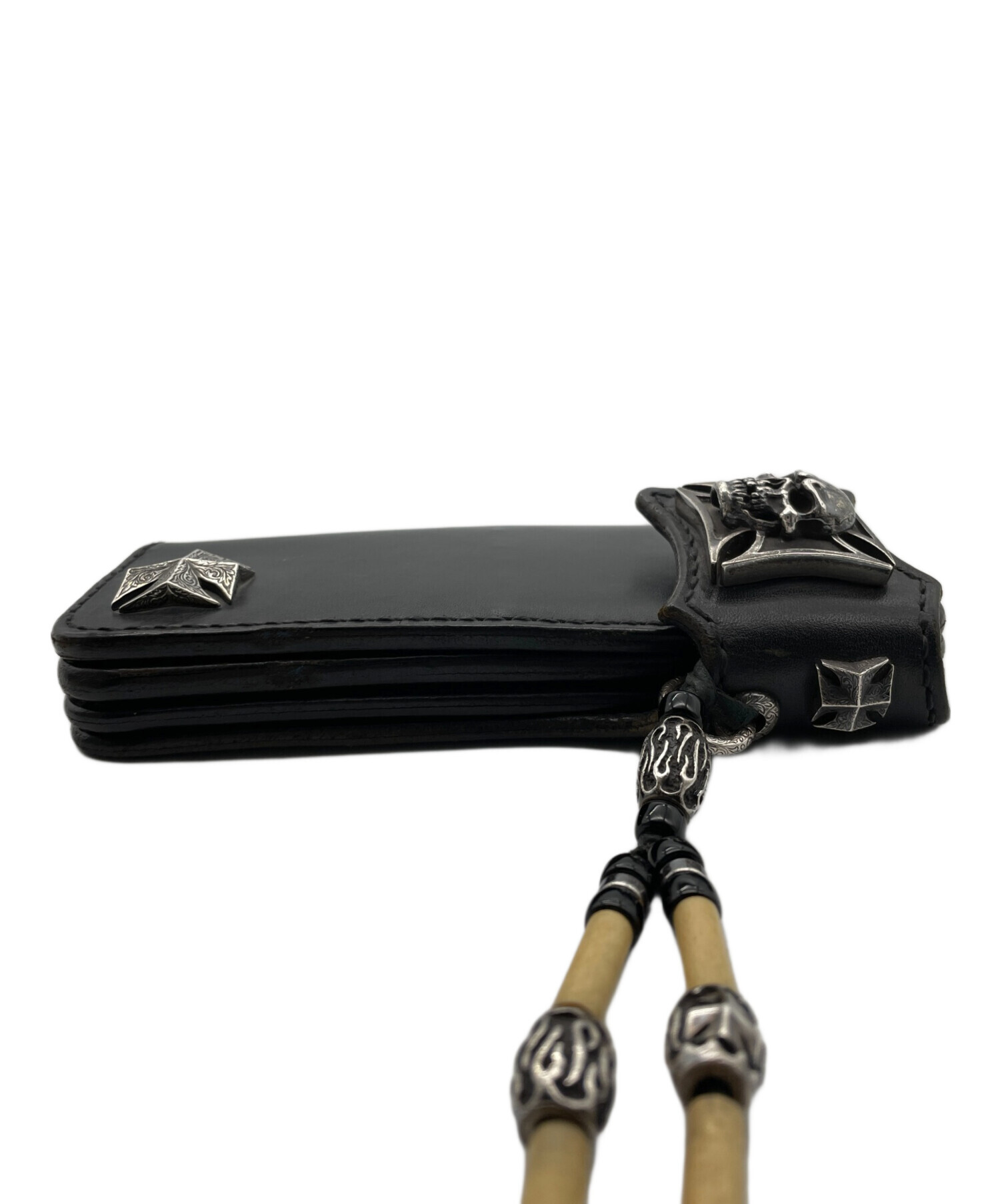 中古・古着通販】BIG TWIN (ビッグツイン) ウォレット ブラック