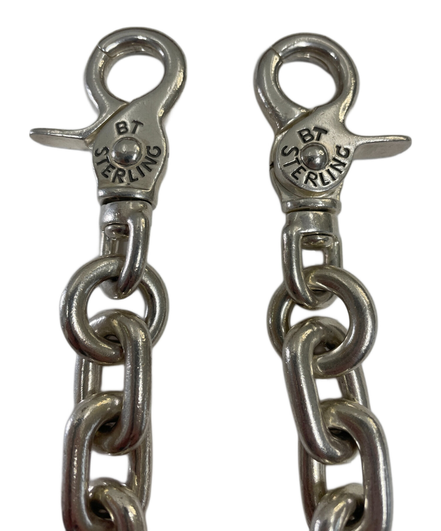 ビッグツイン　シルバーコンチョ　ウォレット　バイカー　big twin 中古・古着通販】BIGTWIN (ビッグツイン) ウォレットチェーン
