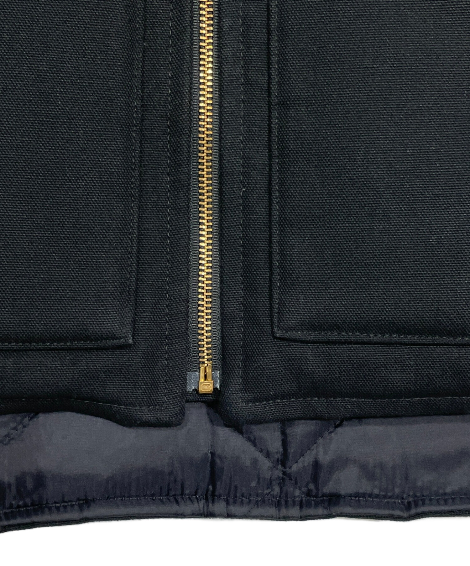 中古・古着通販】CarHartt (カーハート) ベスト ブラック サイズ:M