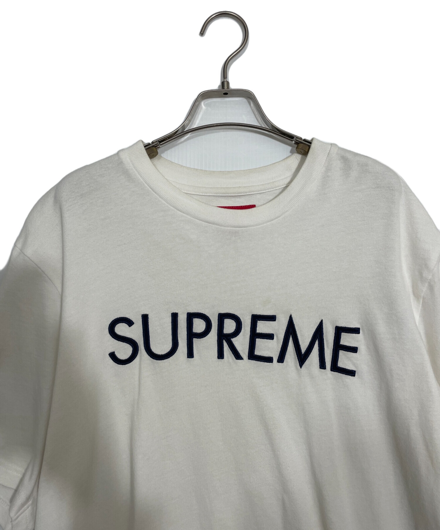 中古・古着通販】SUPREME (シュプリーム) Tシャツ ホワイト サイズ:M