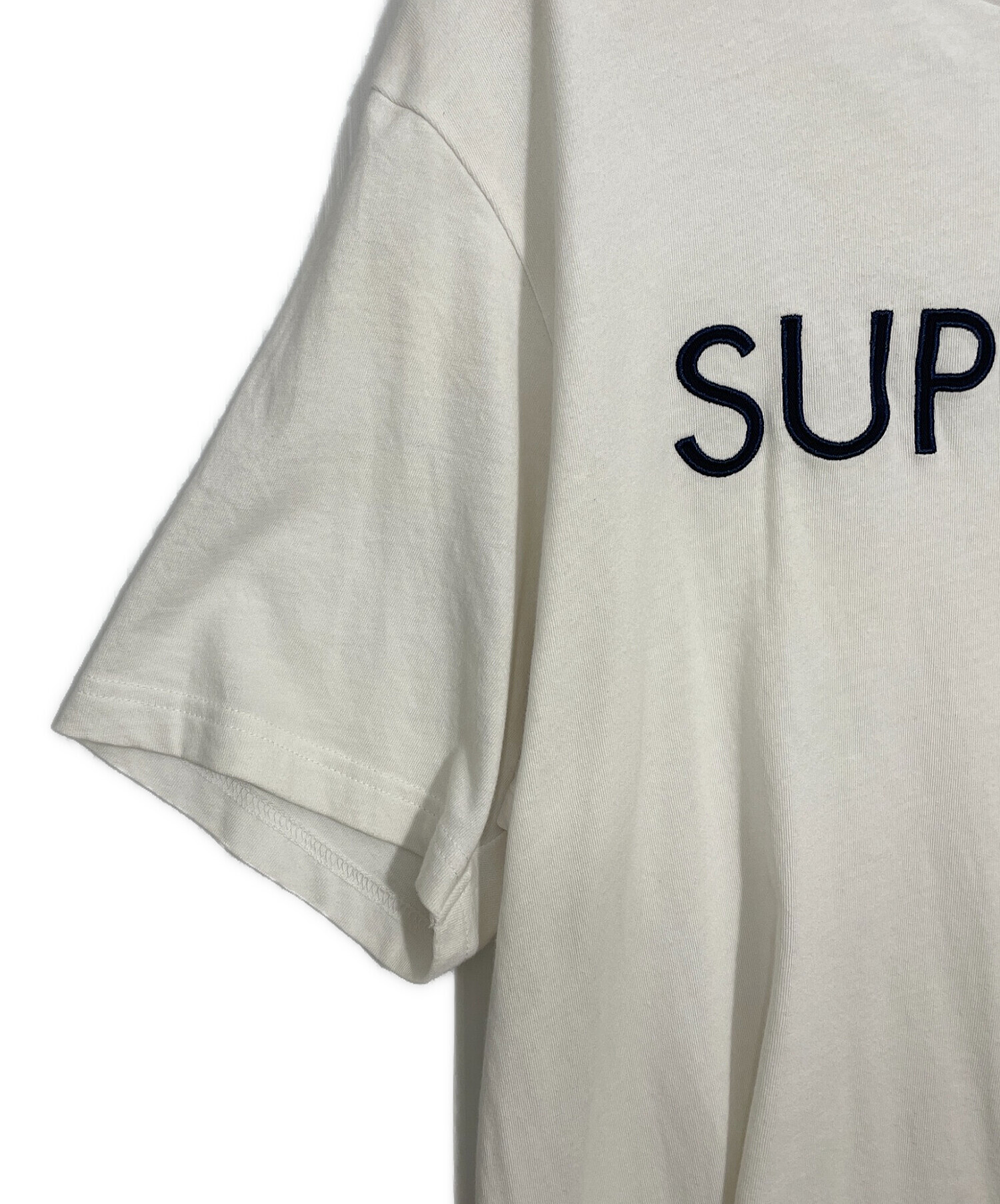 中古・古着通販】SUPREME (シュプリーム) Tシャツ ホワイト サイズ:M