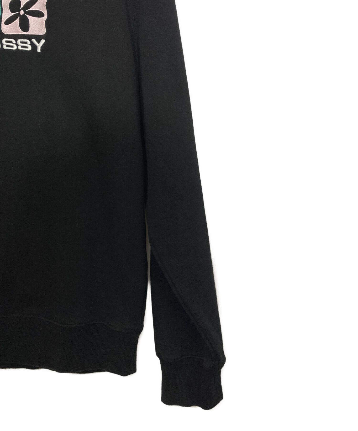 中古・古着通販】stussy (ステューシー) スウェット ブラック サイズ:M 