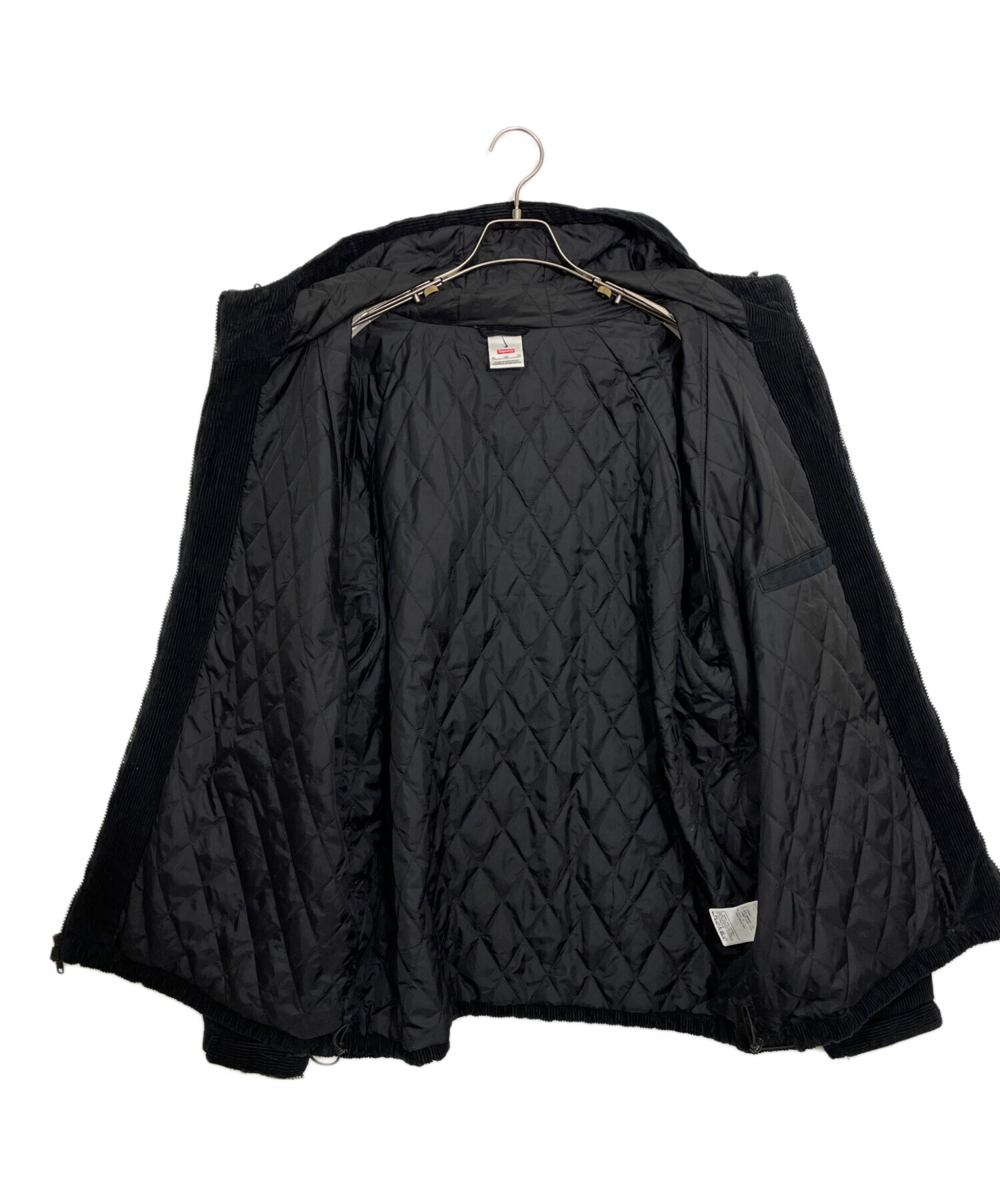 シュプリーム Supreme 11AW バックアーチロゴ コーデュロイジャケット M  ブラック【中古】 中古・古着通販】SUPREME (シュプリーム) NIKE (ナイキ) コーデュロイ