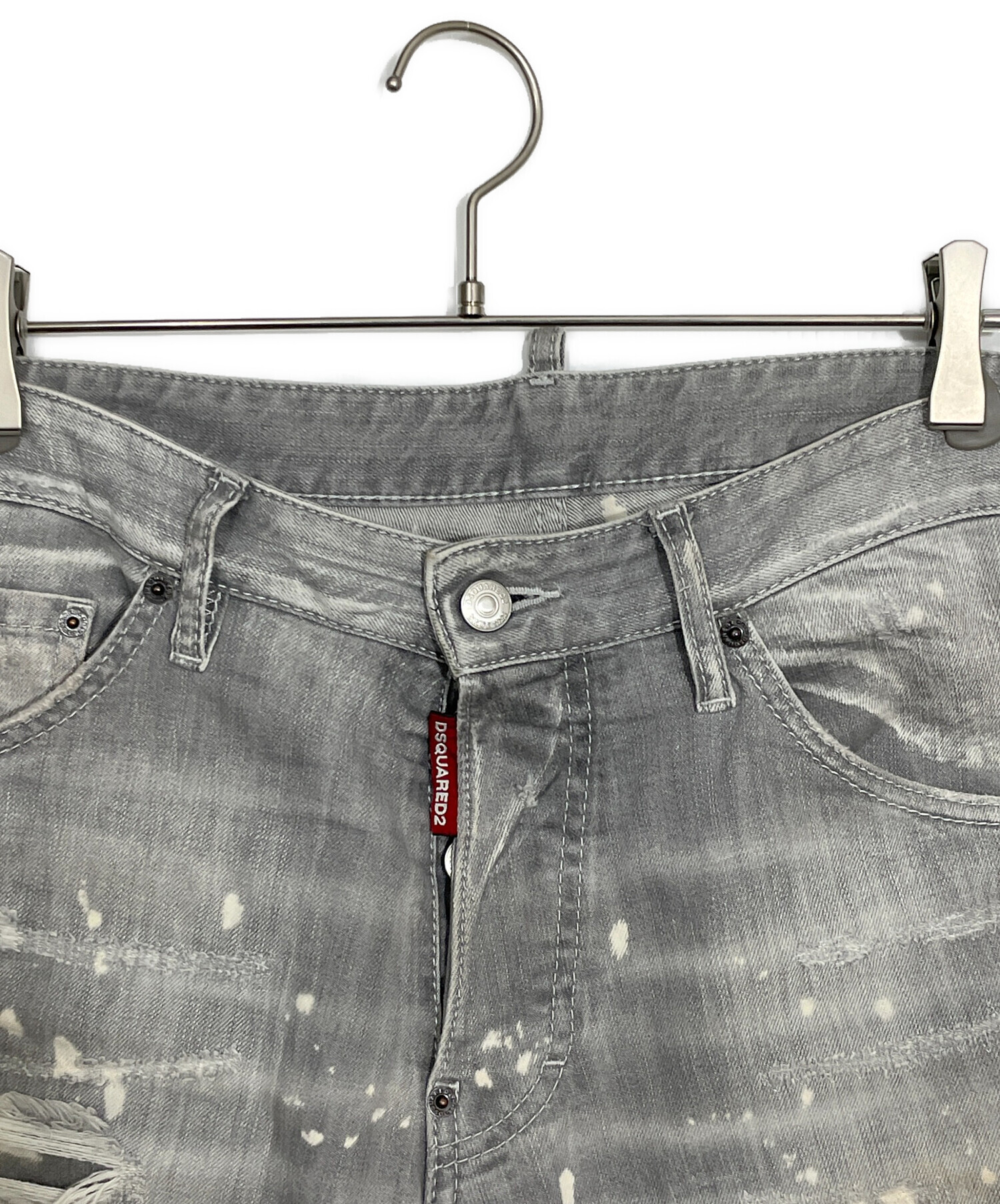 中古・古着通販】DSQUARED2 (ディースクエアード) ダメージ加工デニム