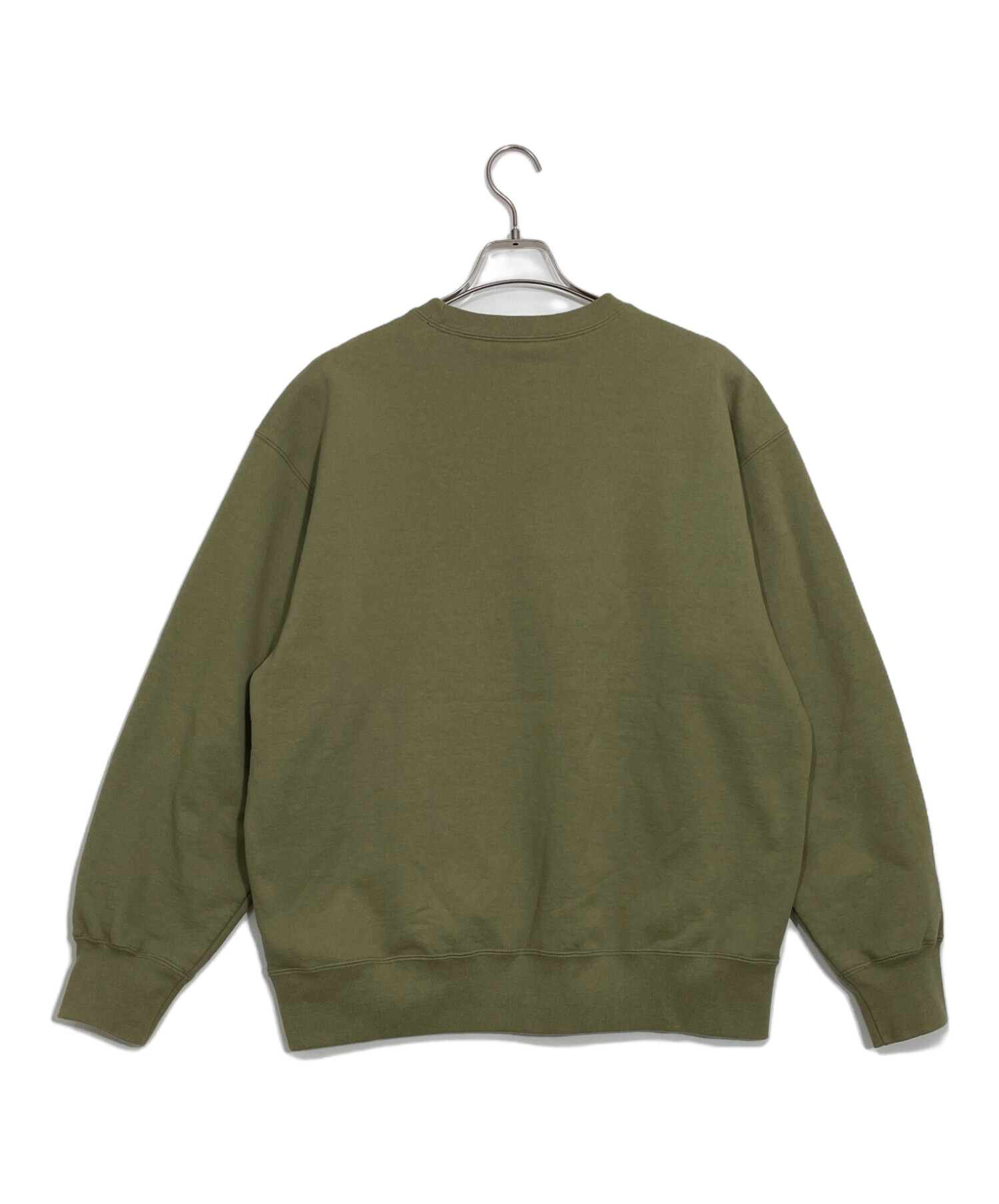 WTAPS Supreme オリーブ スウェット MEDIUM 中古・古着通販】WTAPS (ダブルタップス) Supreme (シュプリーム