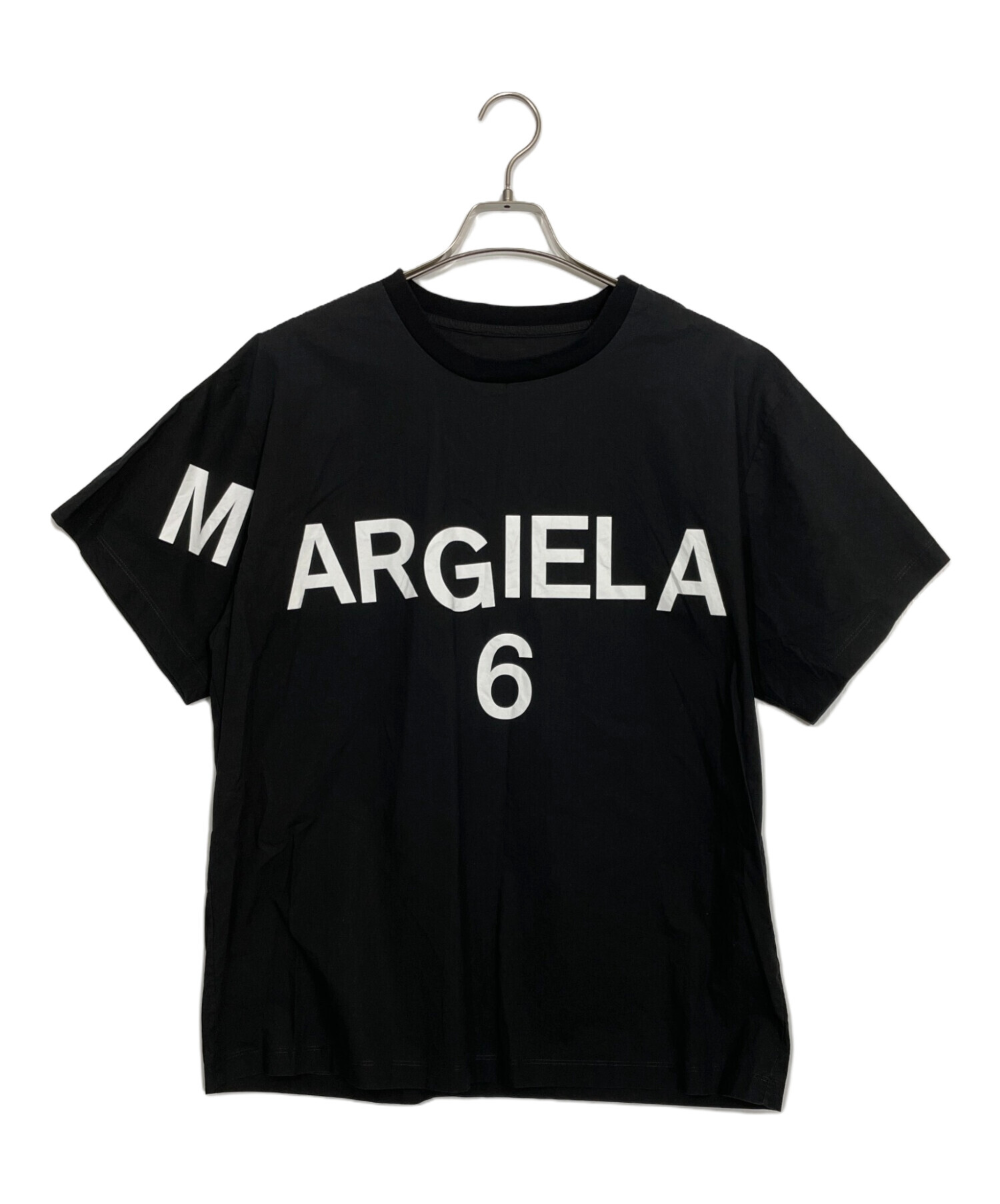 MM6 マルジェラ　Archive カットオフロゴTシャツ　サイズ40 中古・古着通販】MM6 Maison Margiela (エムエムシックスメゾン