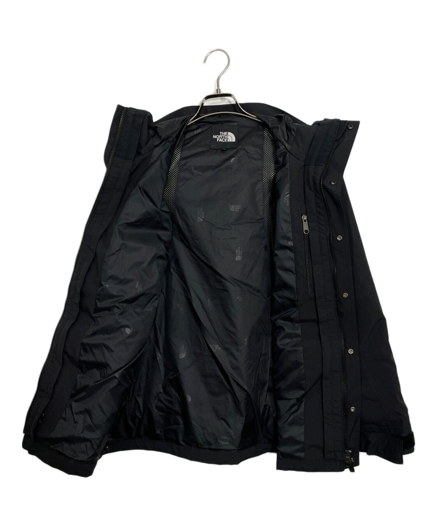 【古着】THE NORTH FACE ブラック ナイロンジャケット M 中古・古着通販】THE NORTH FACE (ザ ノース フェイス) ナイロン
