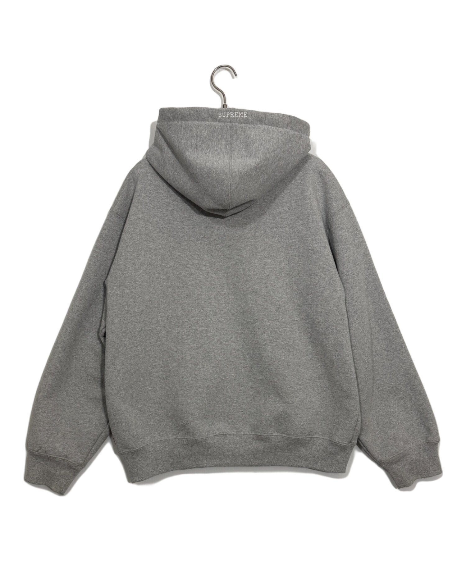supremeストライプフルジップパーカー M グレー ショッピング激安 supreme バーカー グレー Lサイズ シュプリーム