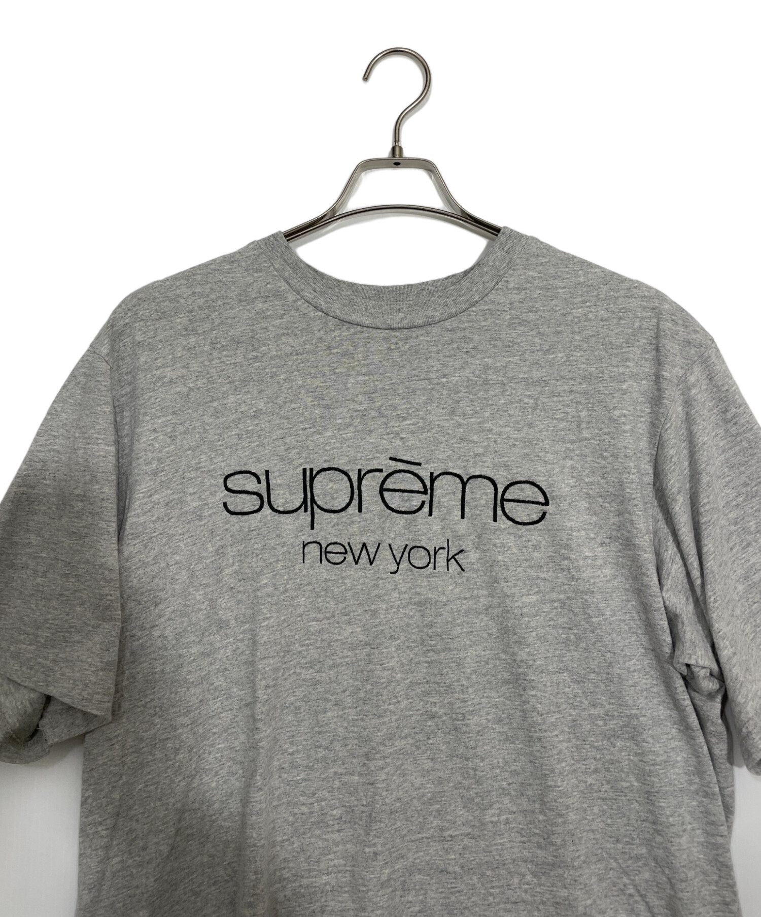 中古・古着通販】SUPREME (シュプリーム) 半袖Tシャツ ライトグレー 