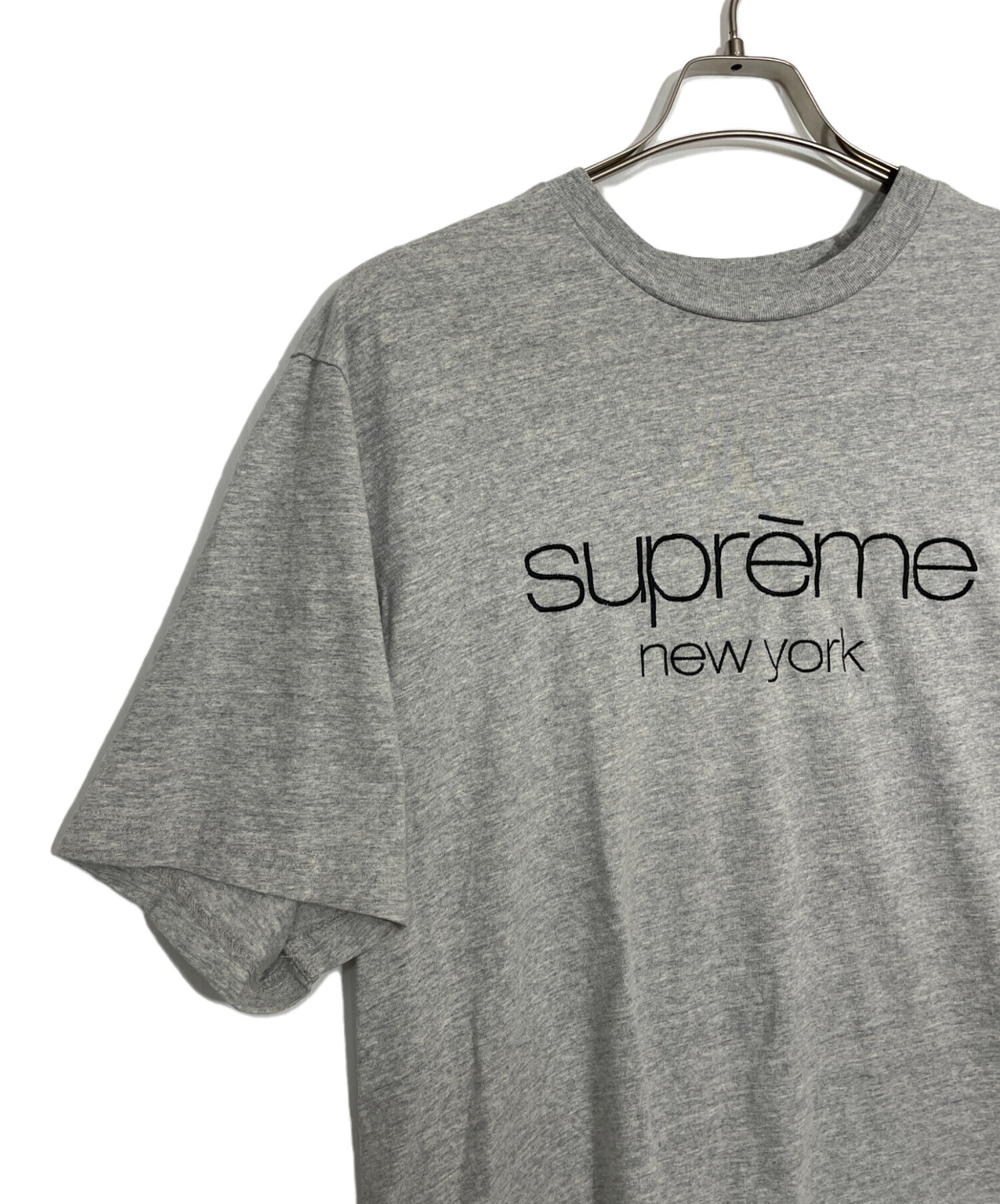 中古・古着通販】SUPREME (シュプリーム) 半袖Tシャツ ライトグレー 