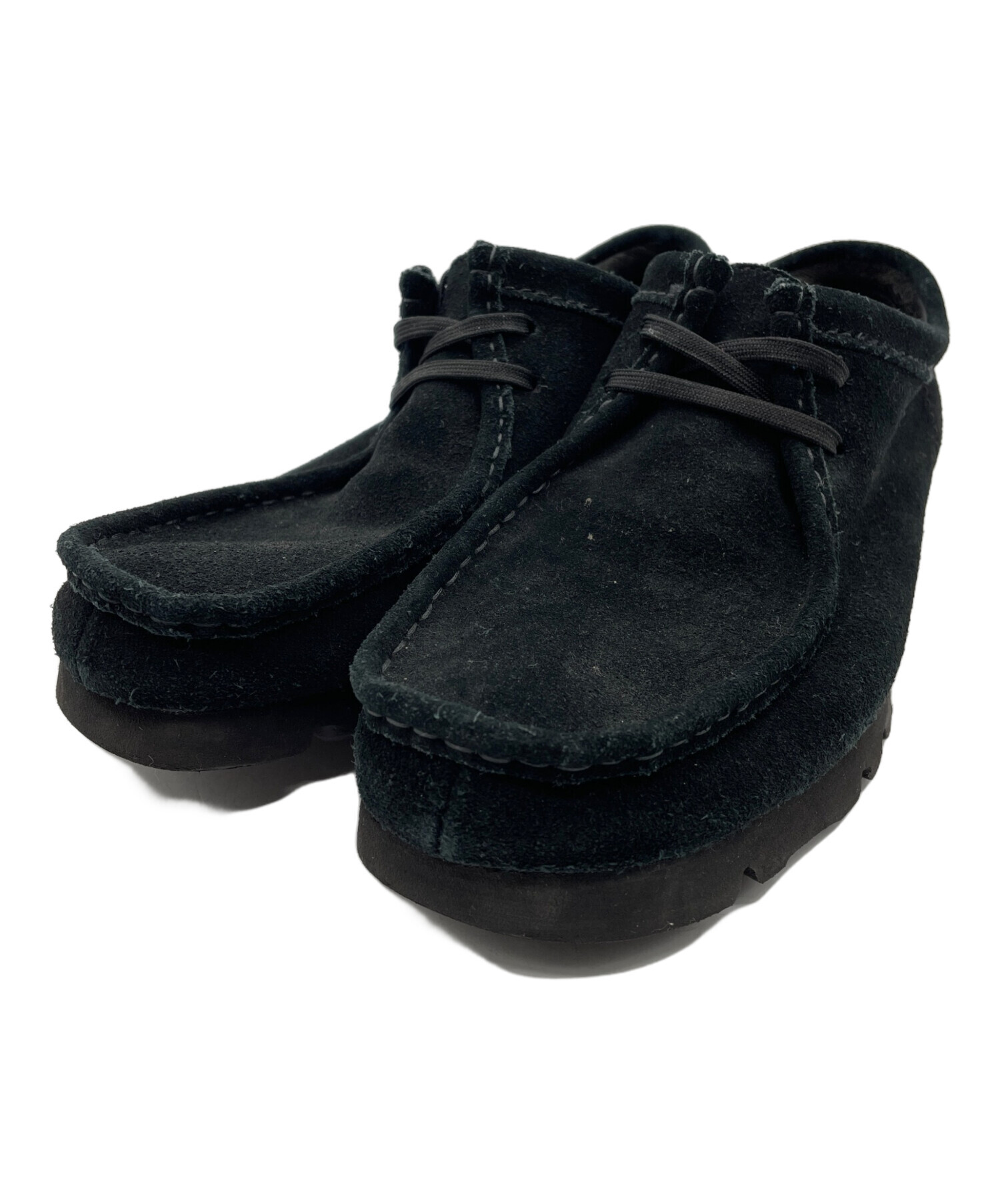 ワラビー　クラークス　26.5 中古・古着通販】CLARKS (クラークス) ワラビーシューズ ブラック