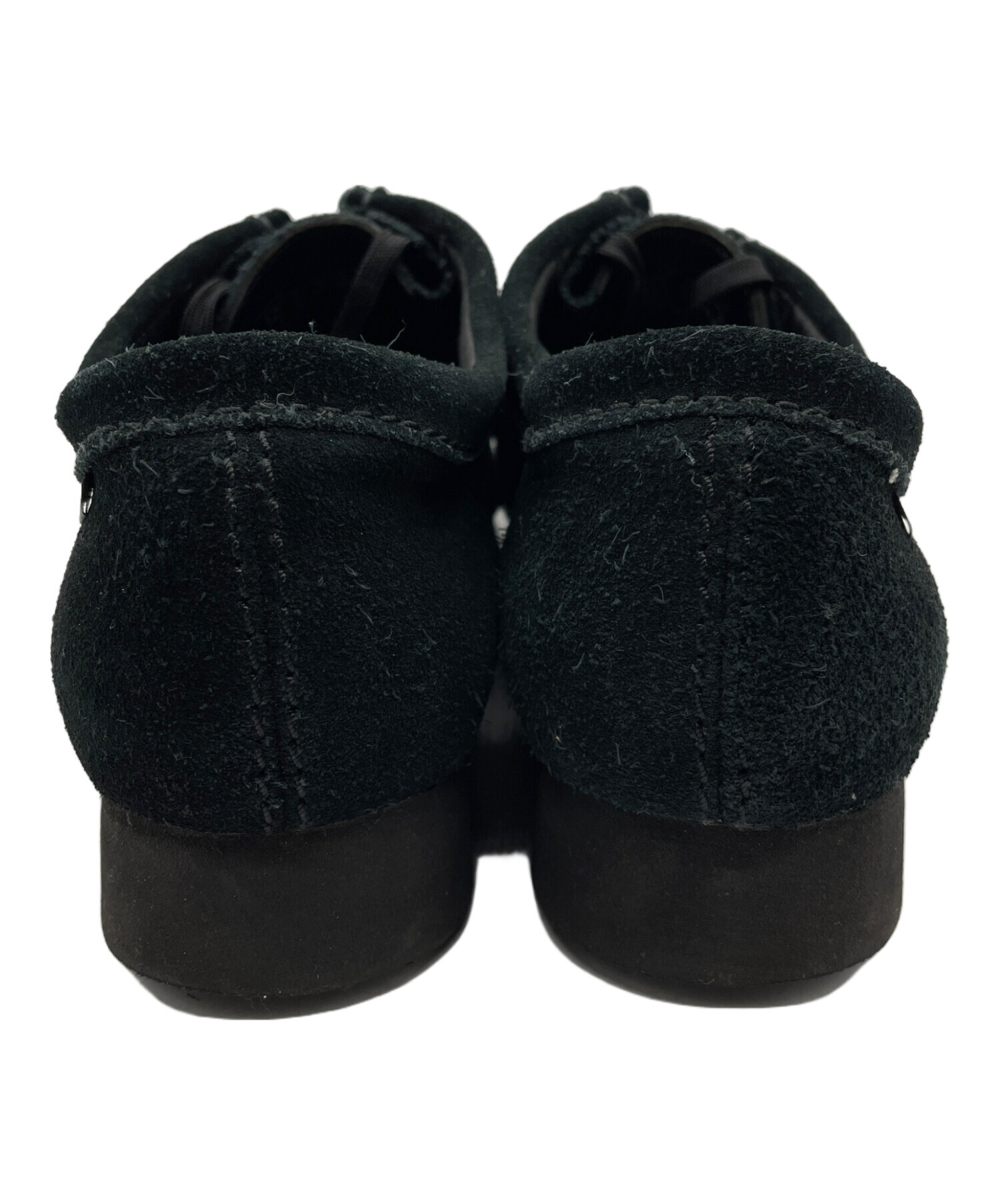 中古・古着通販】CLARKS (クラークス) ワラビーシューズ ブラック