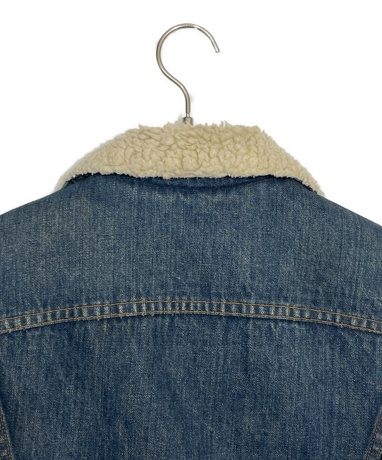 中古・古着通販】LEVI'S (リーバイス) 裏ボアデニムジャケット ブルー