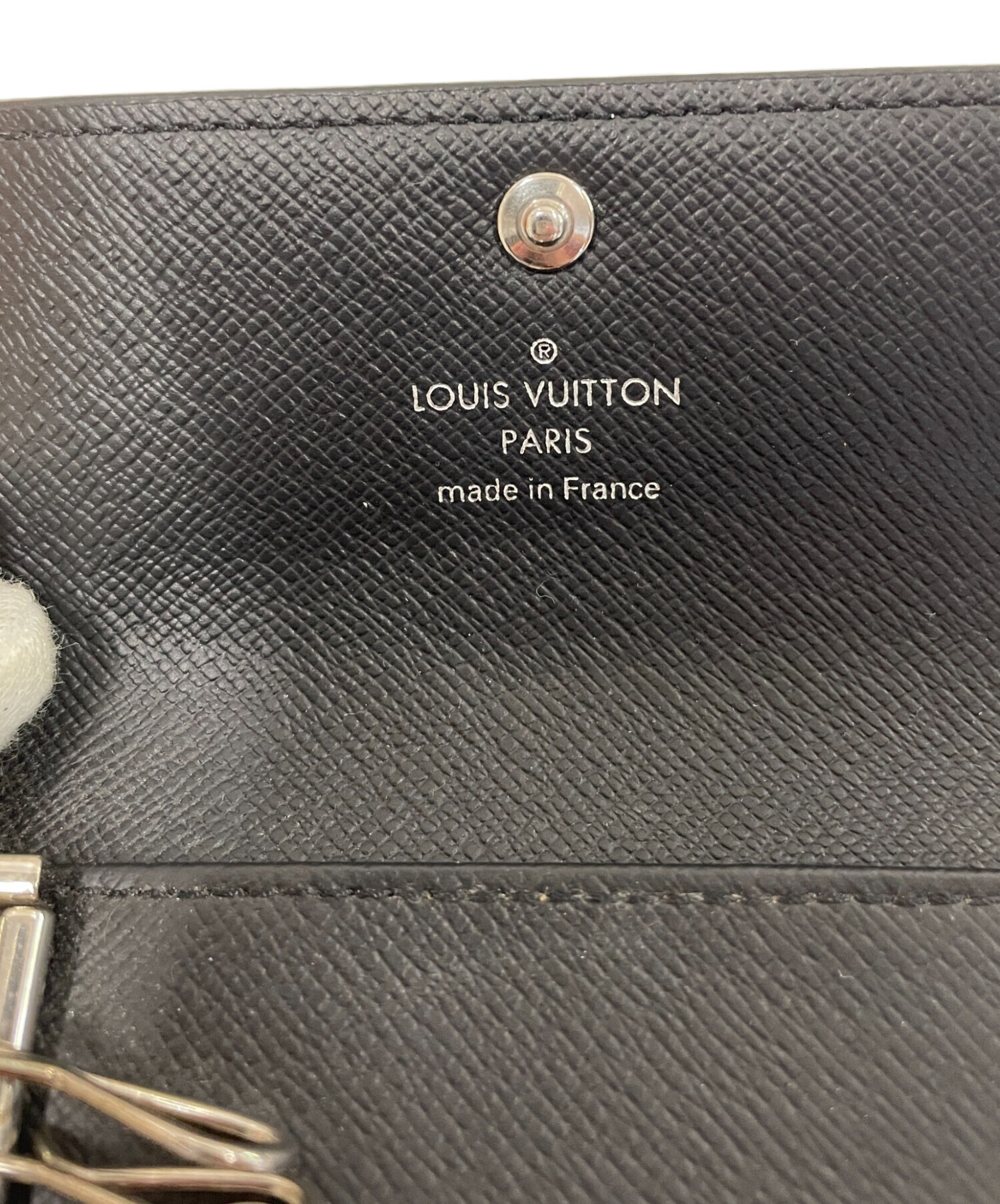 極美品・付属品完備 LOUIS VUITTON キーケース 中古・古着通販】LOUIS VUITTON (ルイ ヴィトン) キーケース ブラック