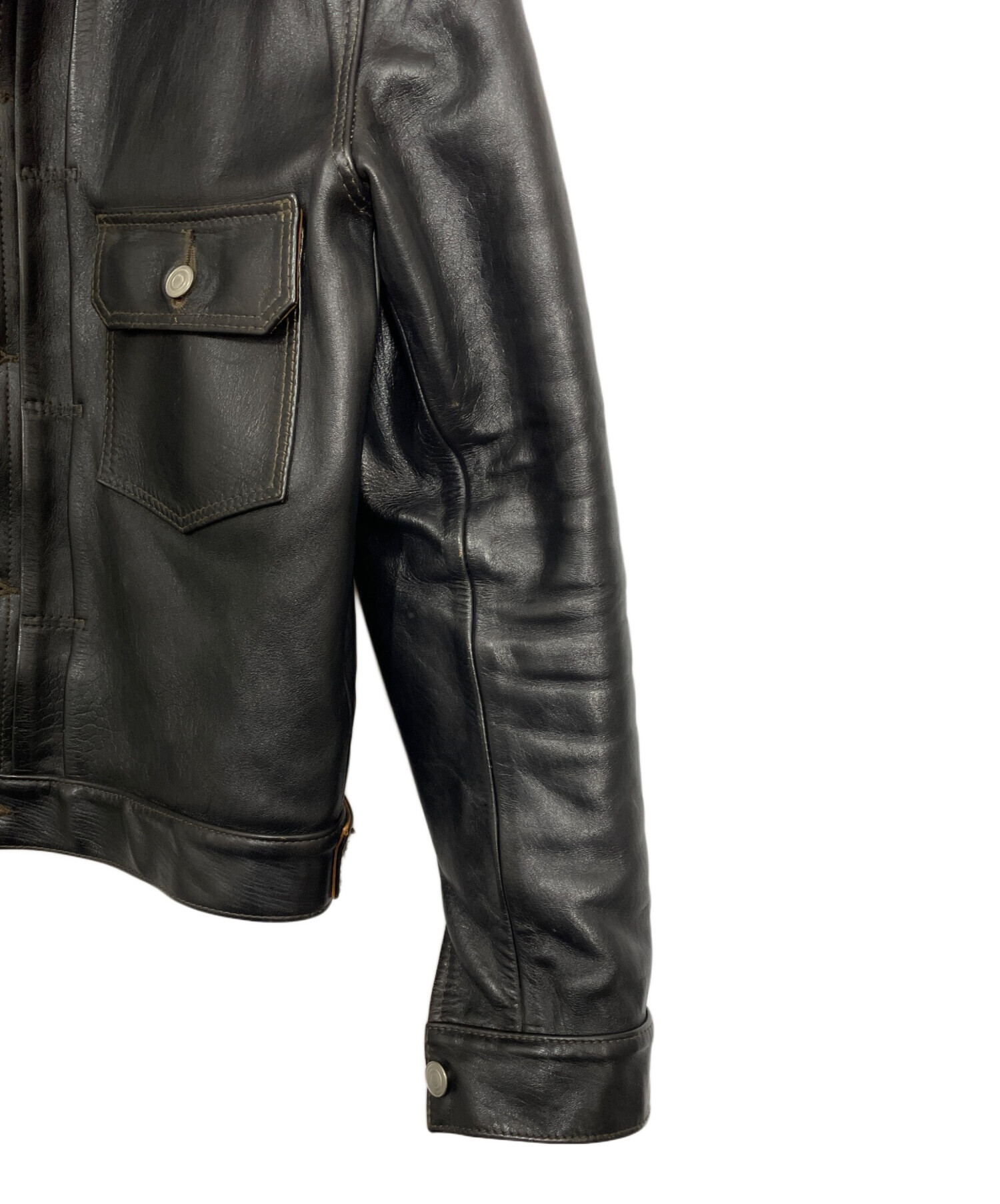 中古・古着通販】HIGH LARGE LEATHERS (ハイラージレザーズ) レザー 