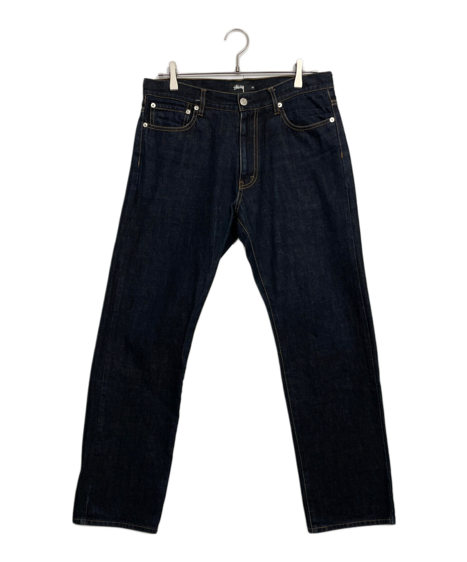 中古・古着通販】stussy (ステューシー) デニムパンツ ネイビー サイズ 